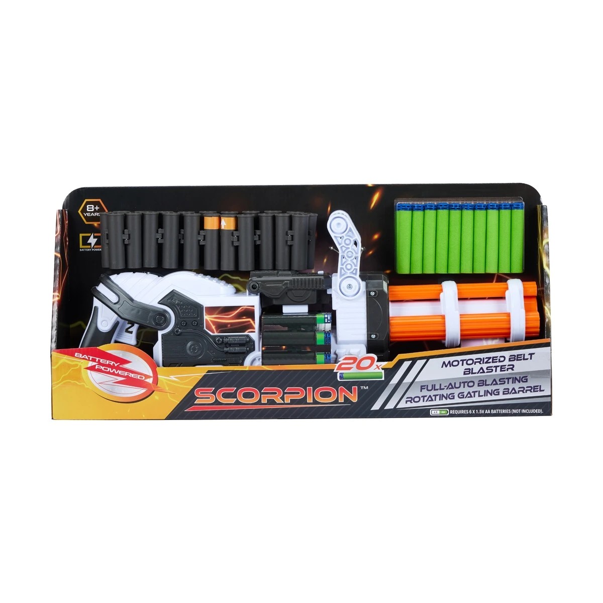 1 Scorpion 20X Motorized Belt Blaster, 1 of 8