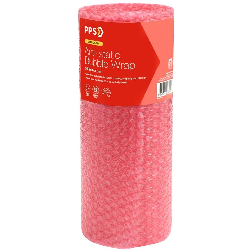 1 PPS Antistatic Bubble Wrap 300mm x 5m, 1 of 2