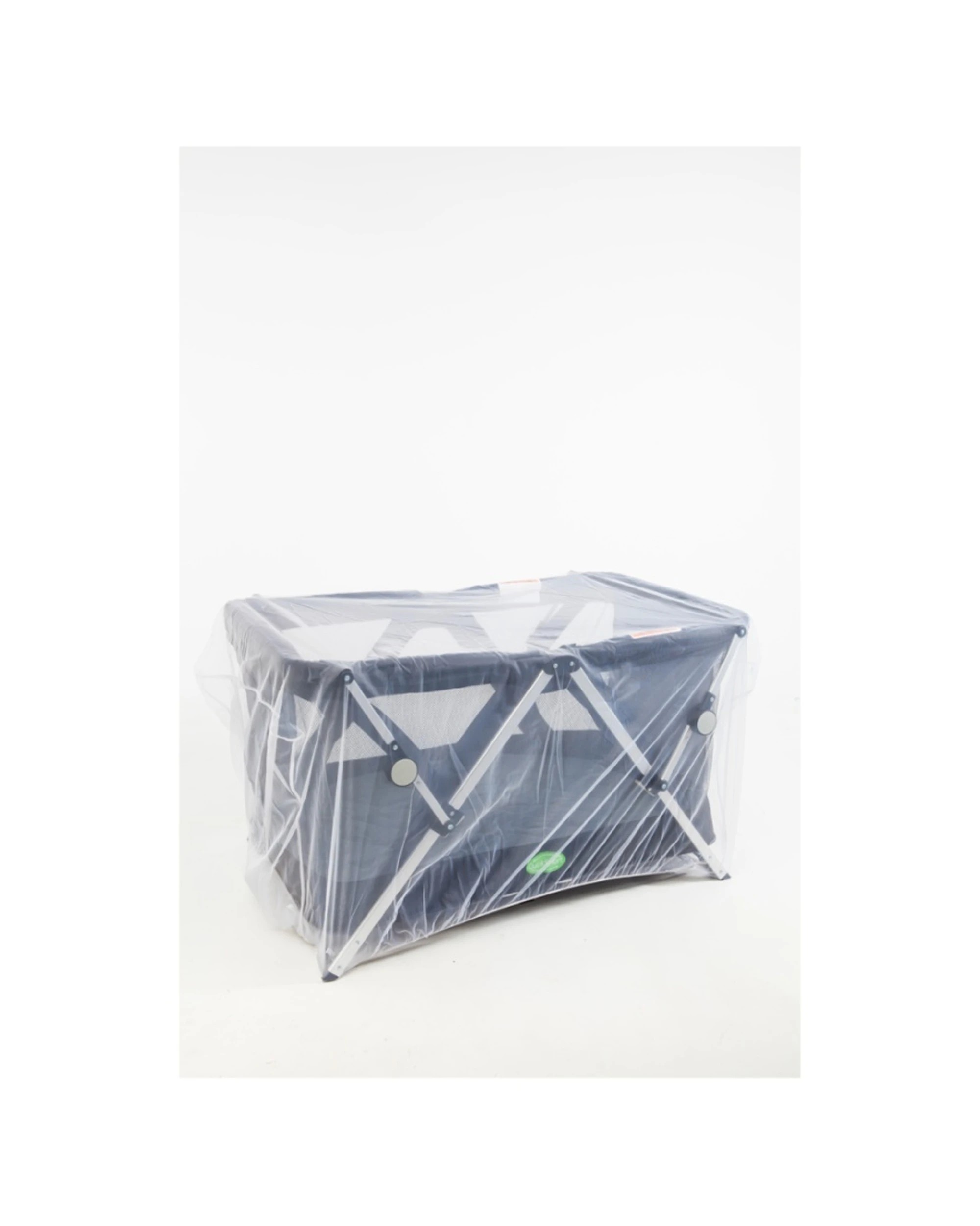 2 Playette Travel Cot Netting Fine Mesh Insect Protection Fits Most Cots - Clear, 2 of 2