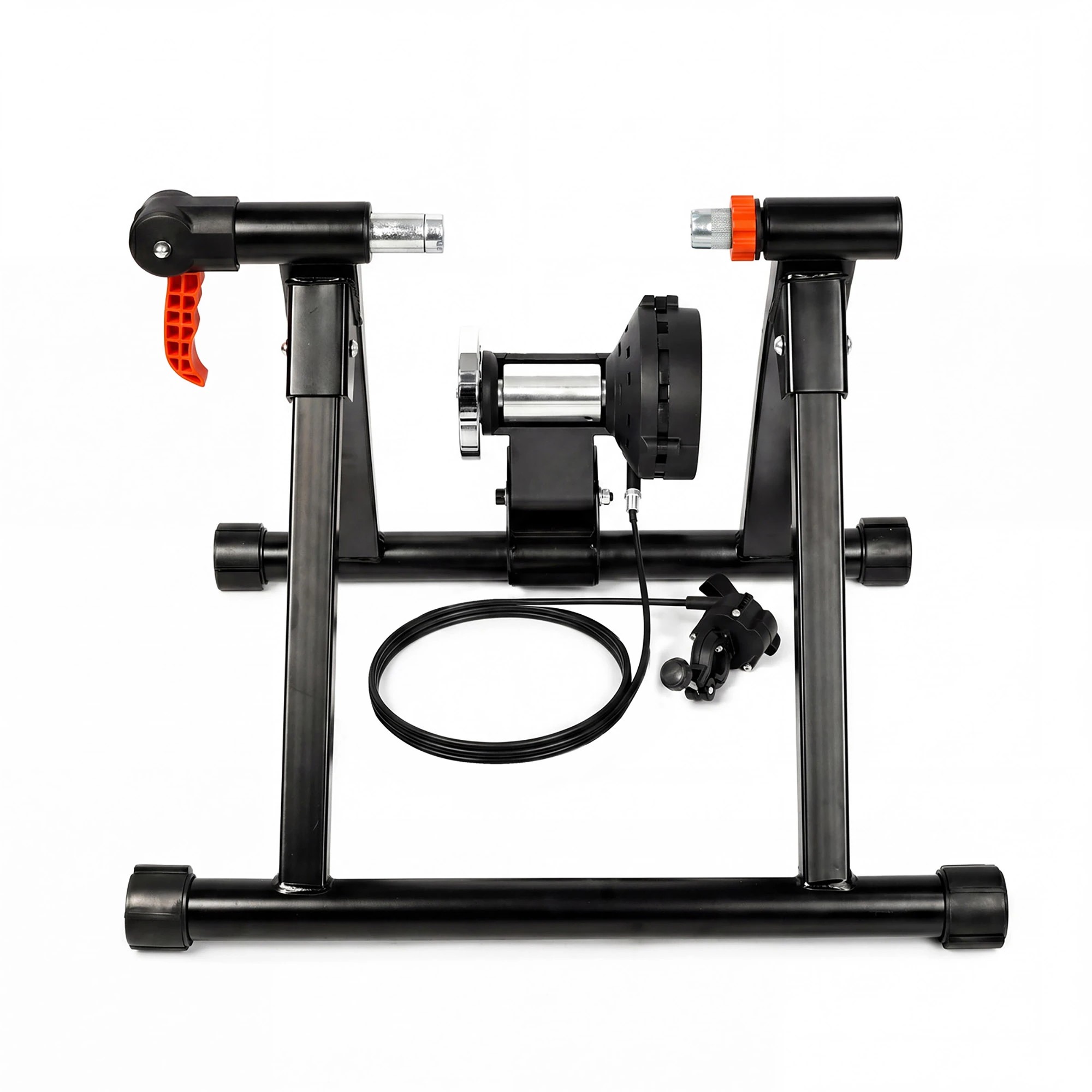 2 Monvelo Bike Trainer Riding 6-Level Magnetic Resistanc Turbo Trainer Black, 2 of 6