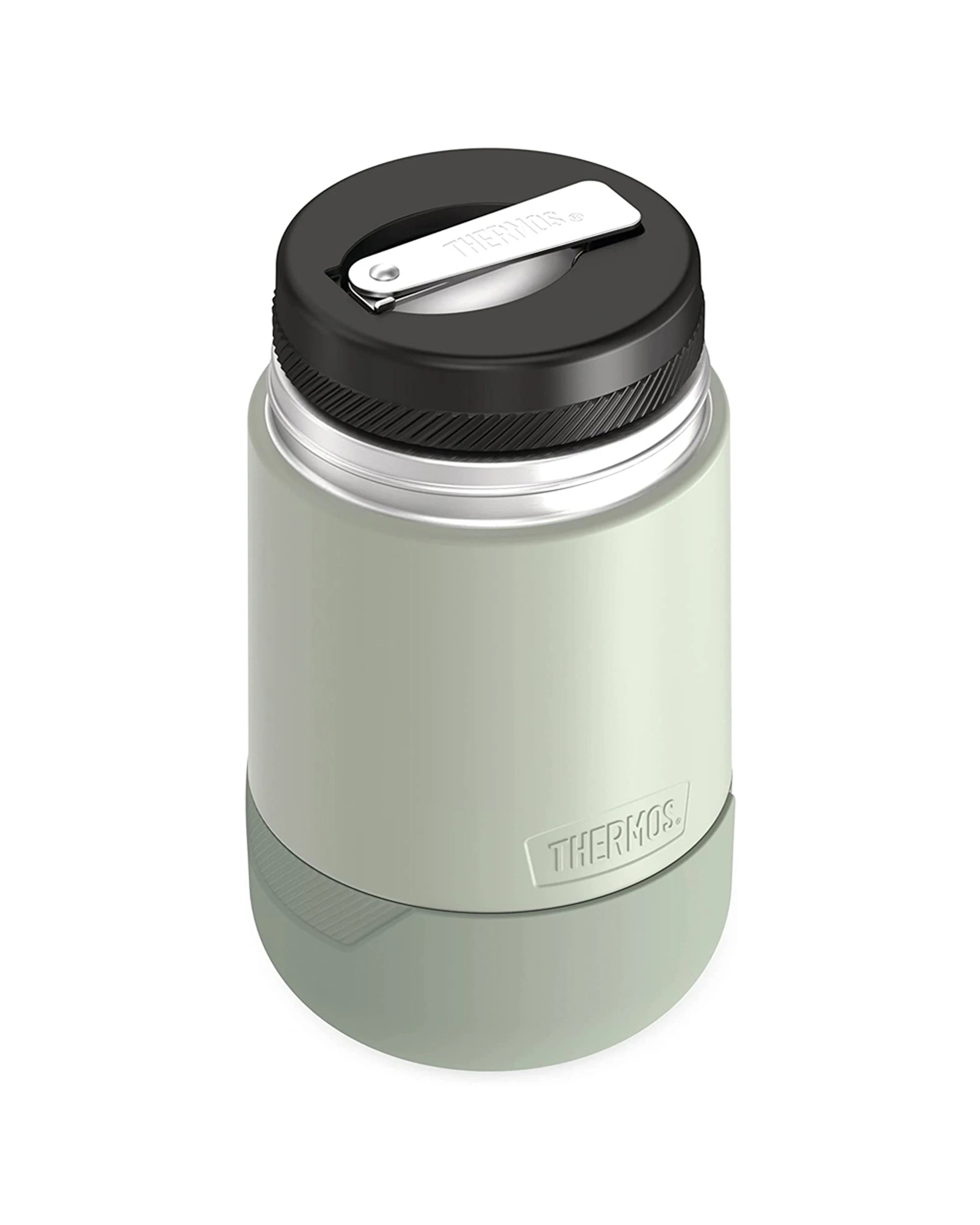 3 Thermos Guardian 530Ml Stainless Steel Vacuum Insulated Food Jar With Bowl - Green, 3 of 4