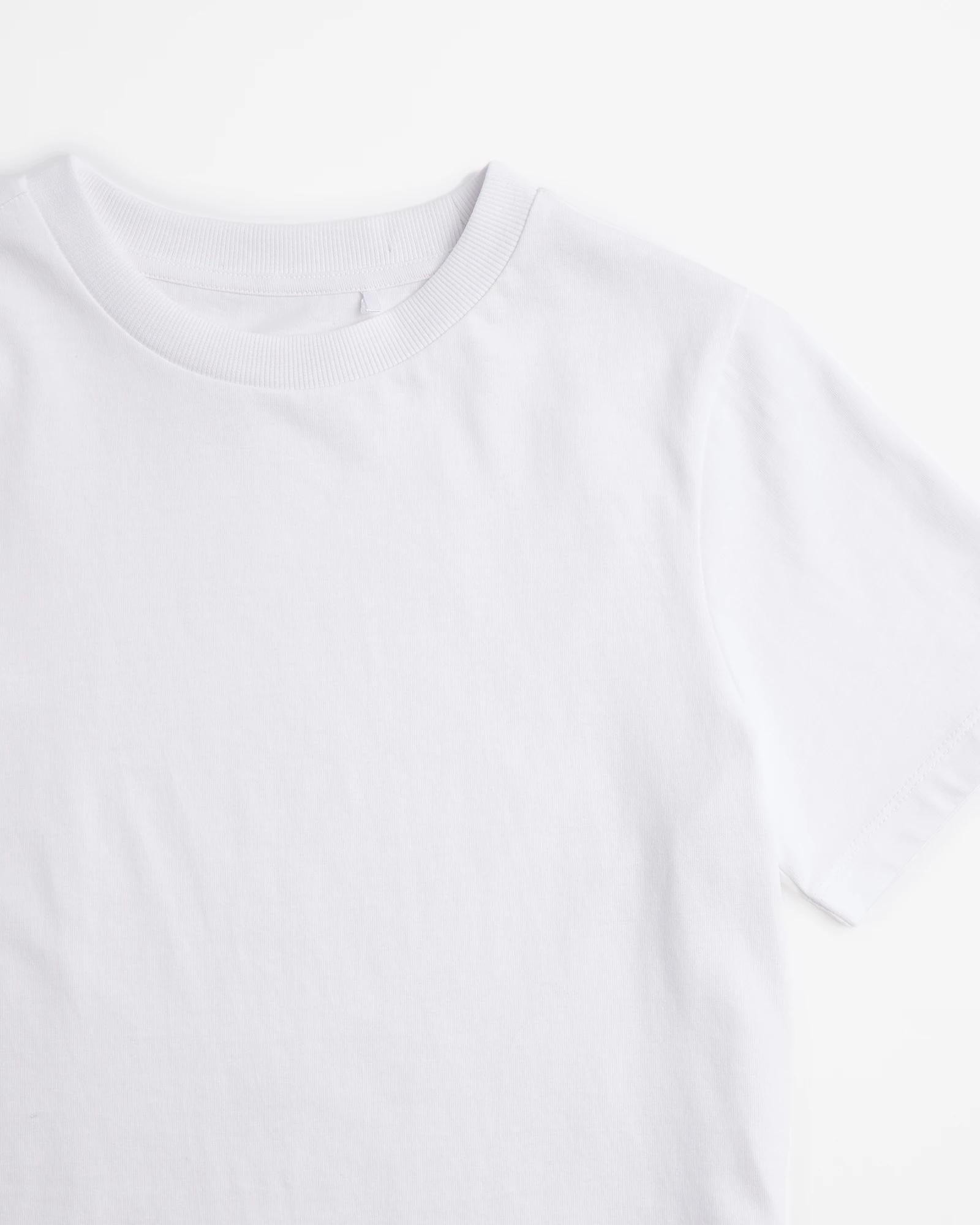 5 Target Australian Cotton Essential T-shirt WHITE, 5 of 5