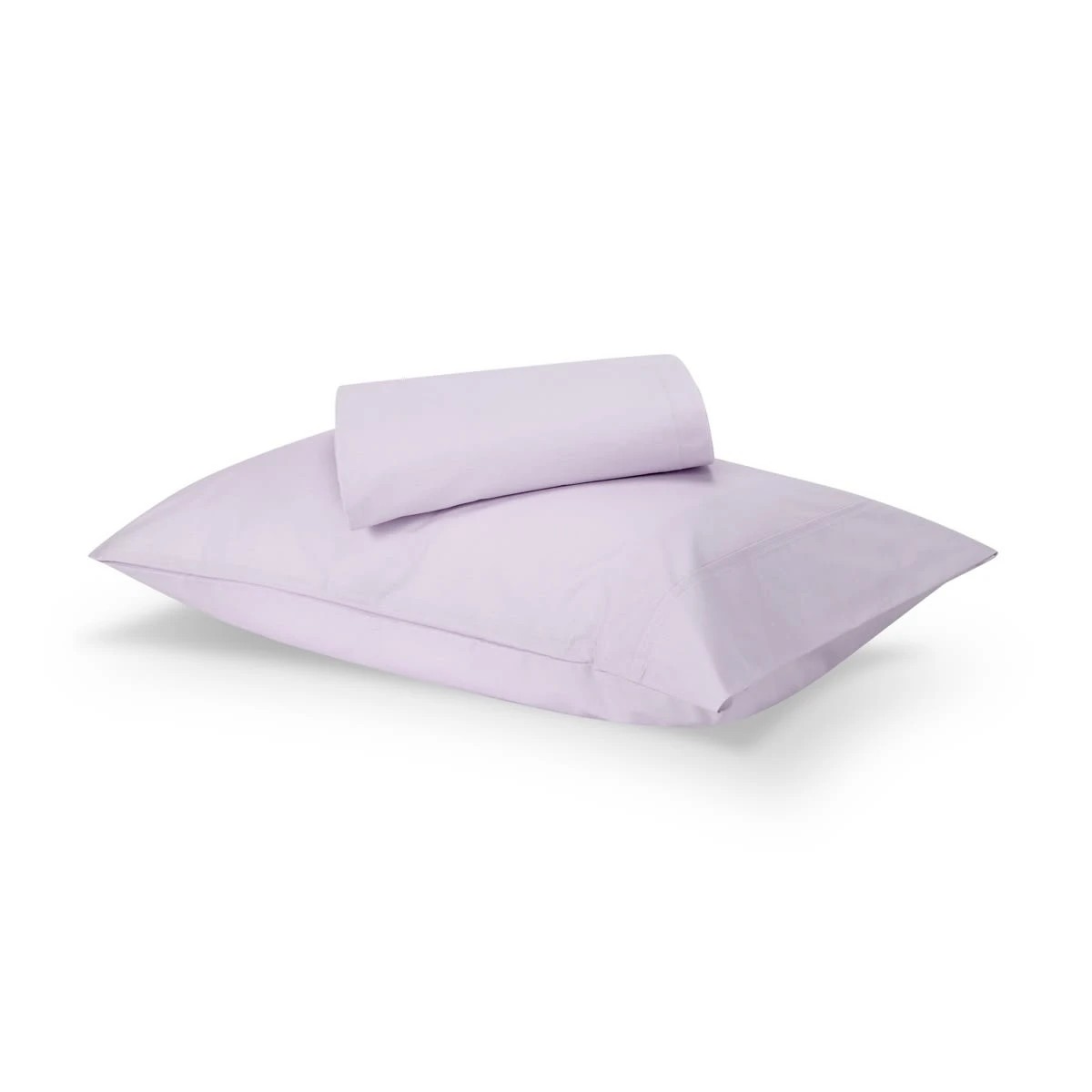 1 250 Thread Count Cotton Rich Sheet Set - Single Bed, Lilac, 1 of 7