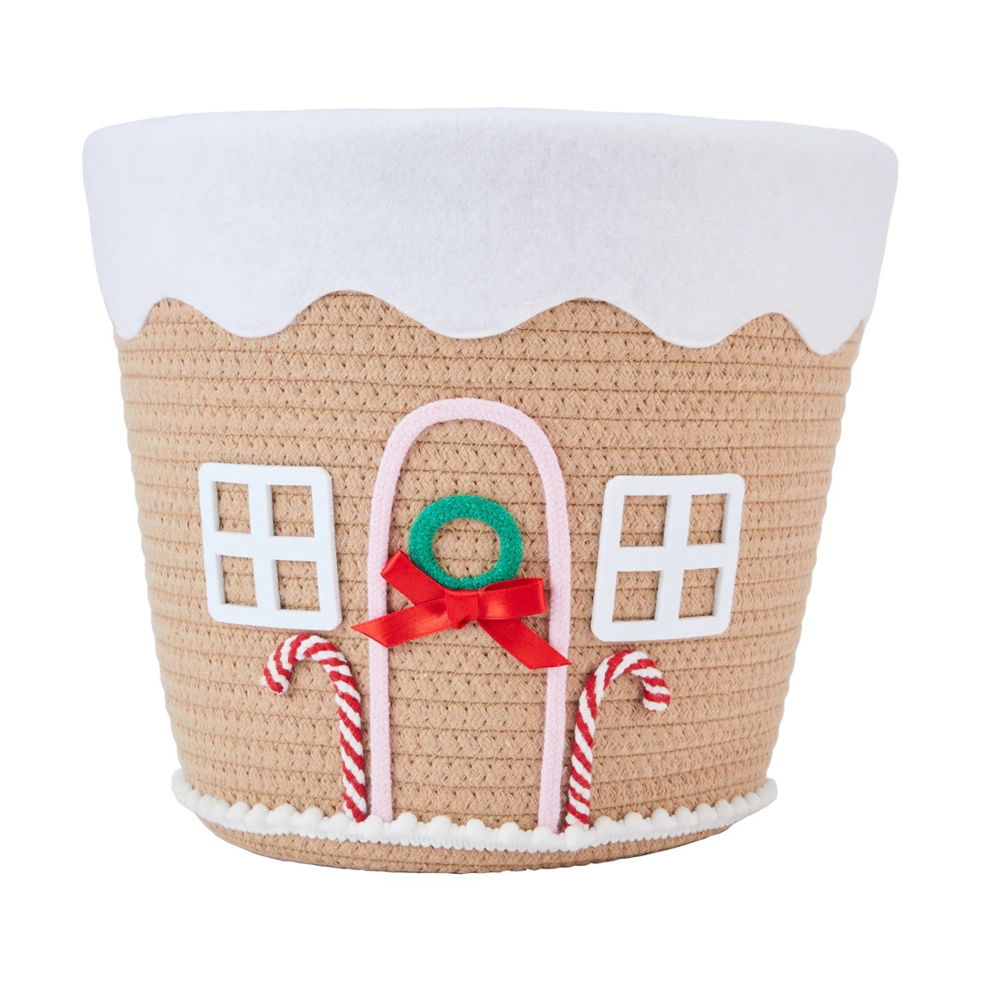 1 Gingerbread House Basket, 1 of 5