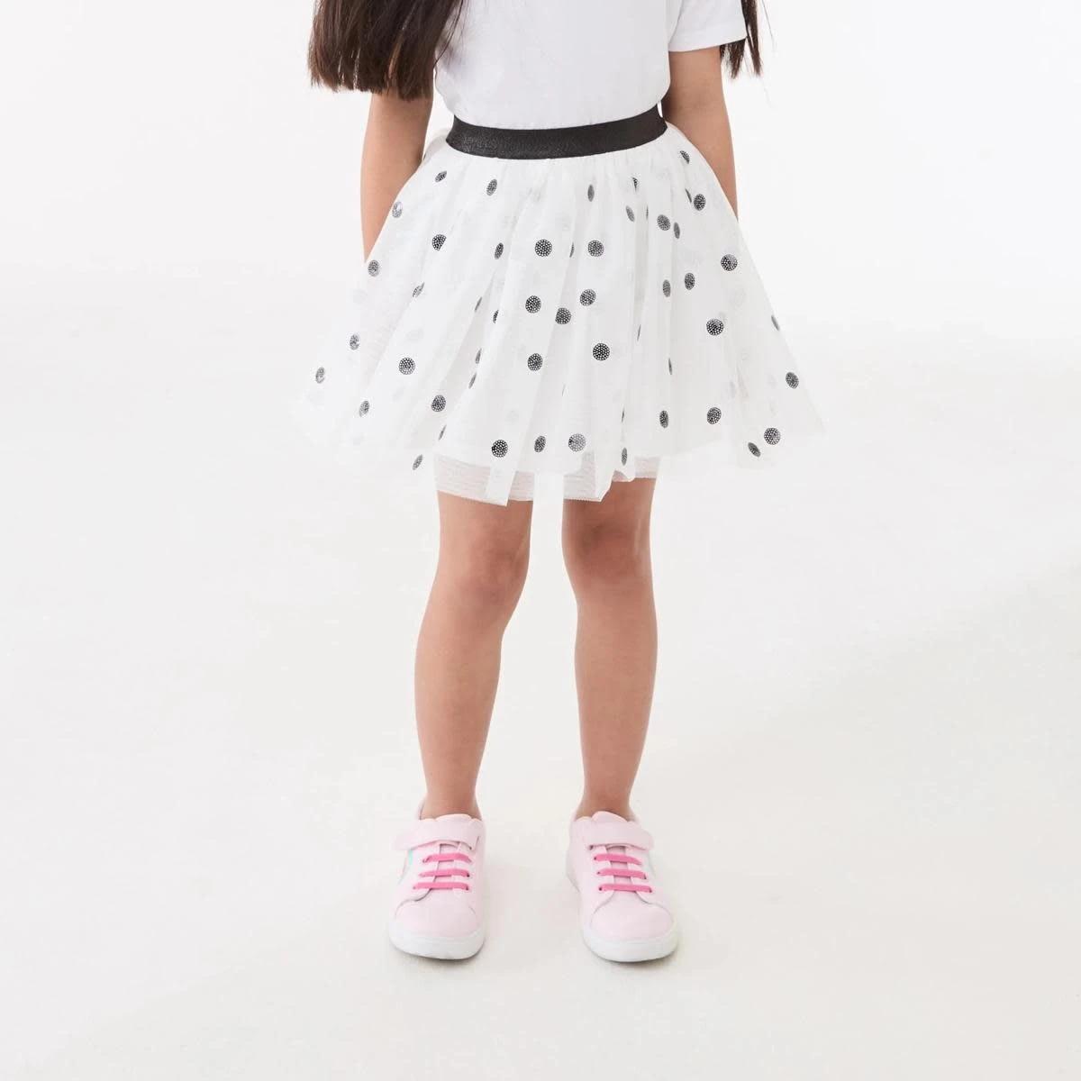 1 Tutu Skirt MAGICAL HAIL SPOTS WHITE, 1 of 6
