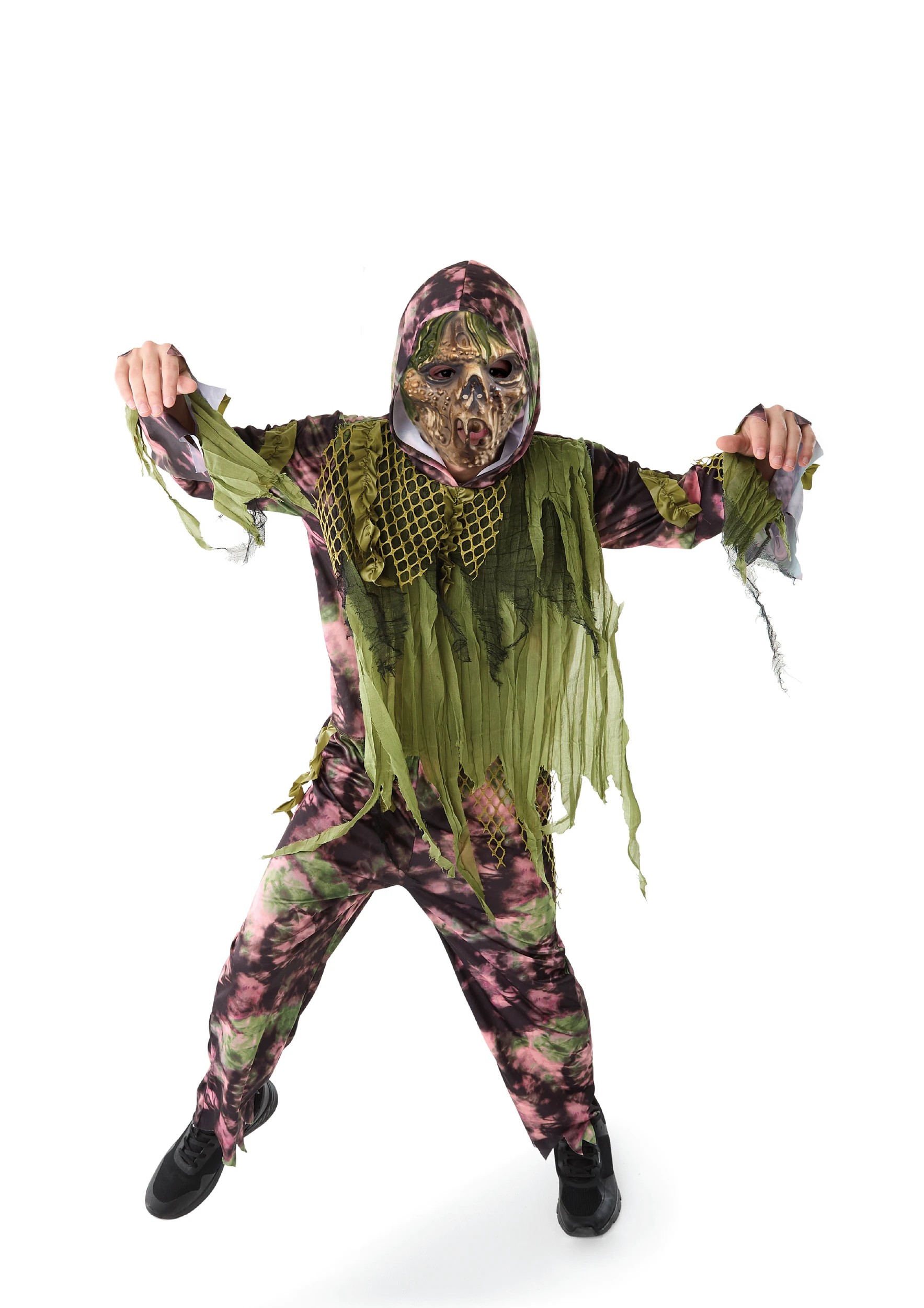 1 3 Piece Zombie Costume - Ages 16+, 1 of 3