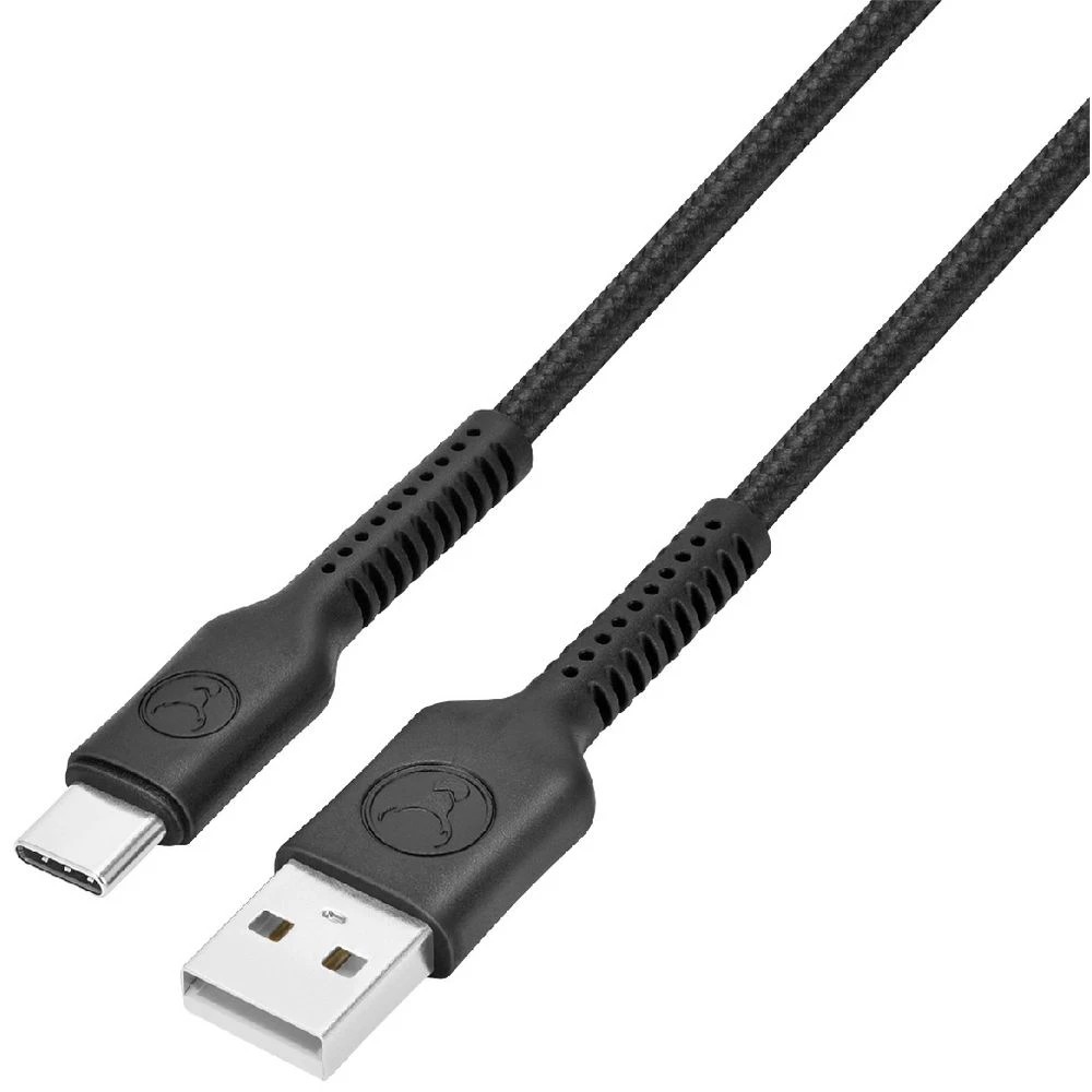 3 Bonelk Long-life Easy Grip USB-A to USB-C Cable 60W 2m Black, 3 of 6