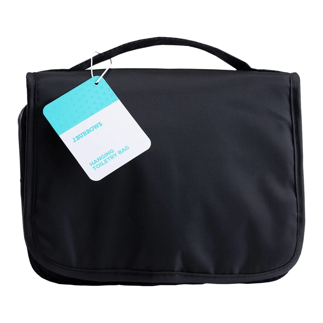 6 J.Burrows Hanging Toiletry Bag Black, 6 of 7