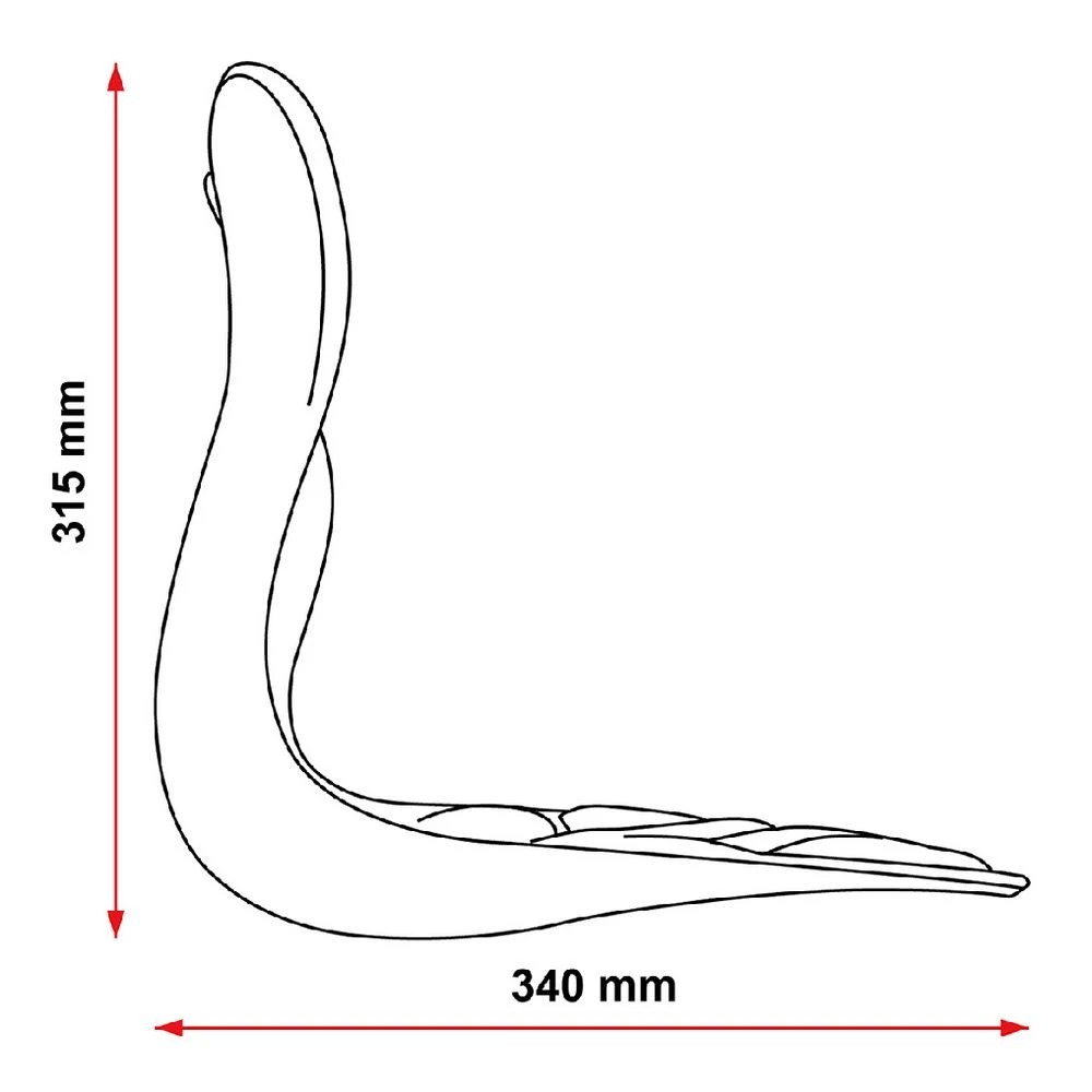 6 J.Burrows Posture Trainer Black, 6 of 8