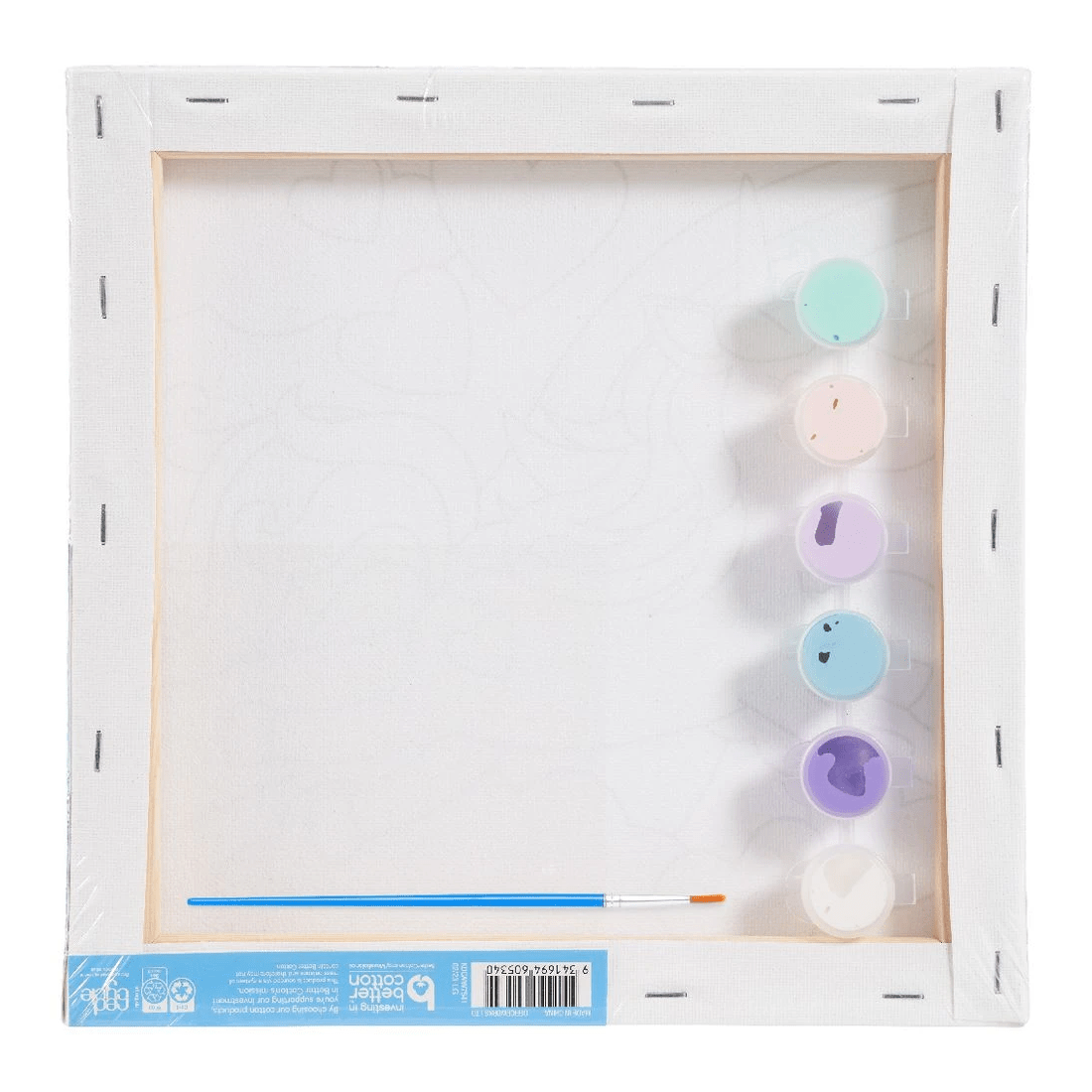 2 Kadink Canvas Painting Kit 25x25cm Unicorn, 2 of 3