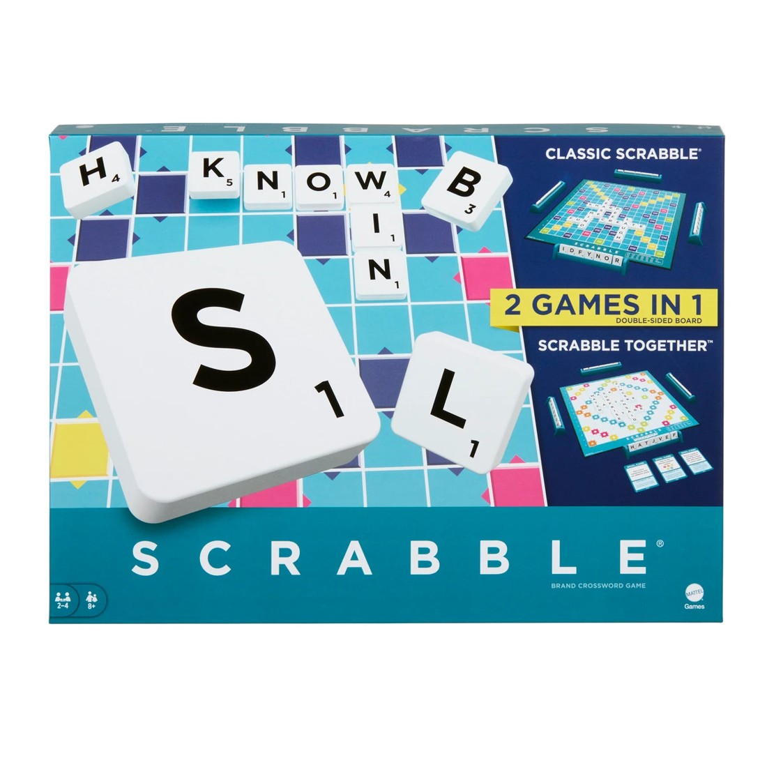 1 Classic Scrabble Game, 1 of 6