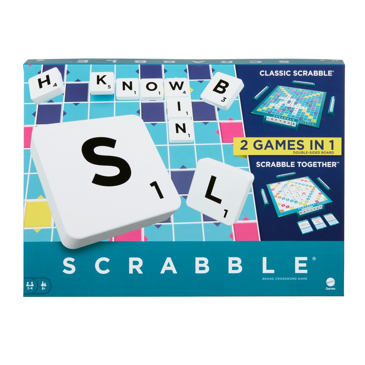 1 Classic Scrabble Game, 1 of 6