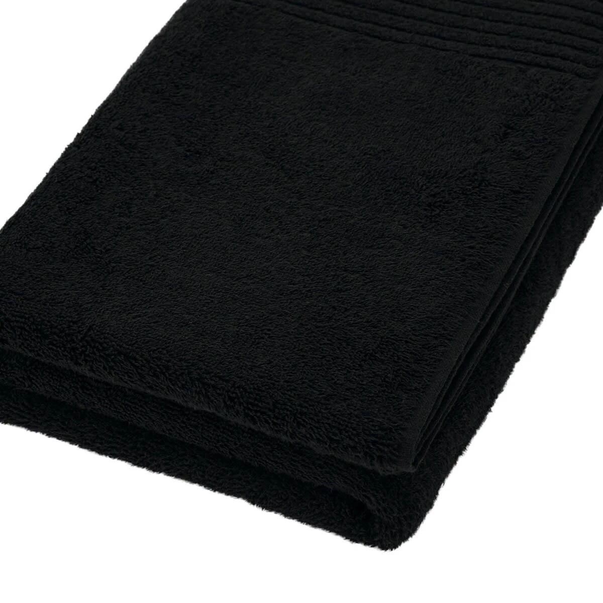 4 Edan Cotton Bath Towel - Black, 4 of 6