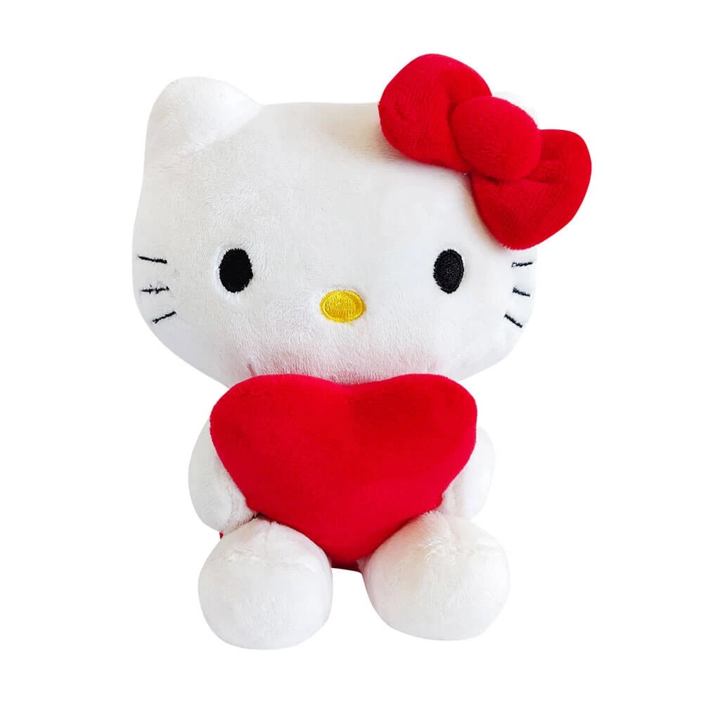 3 Hello Kitty and Friends Hello Kitty Heart Eco Medium 14cm Plush, 3 of 5