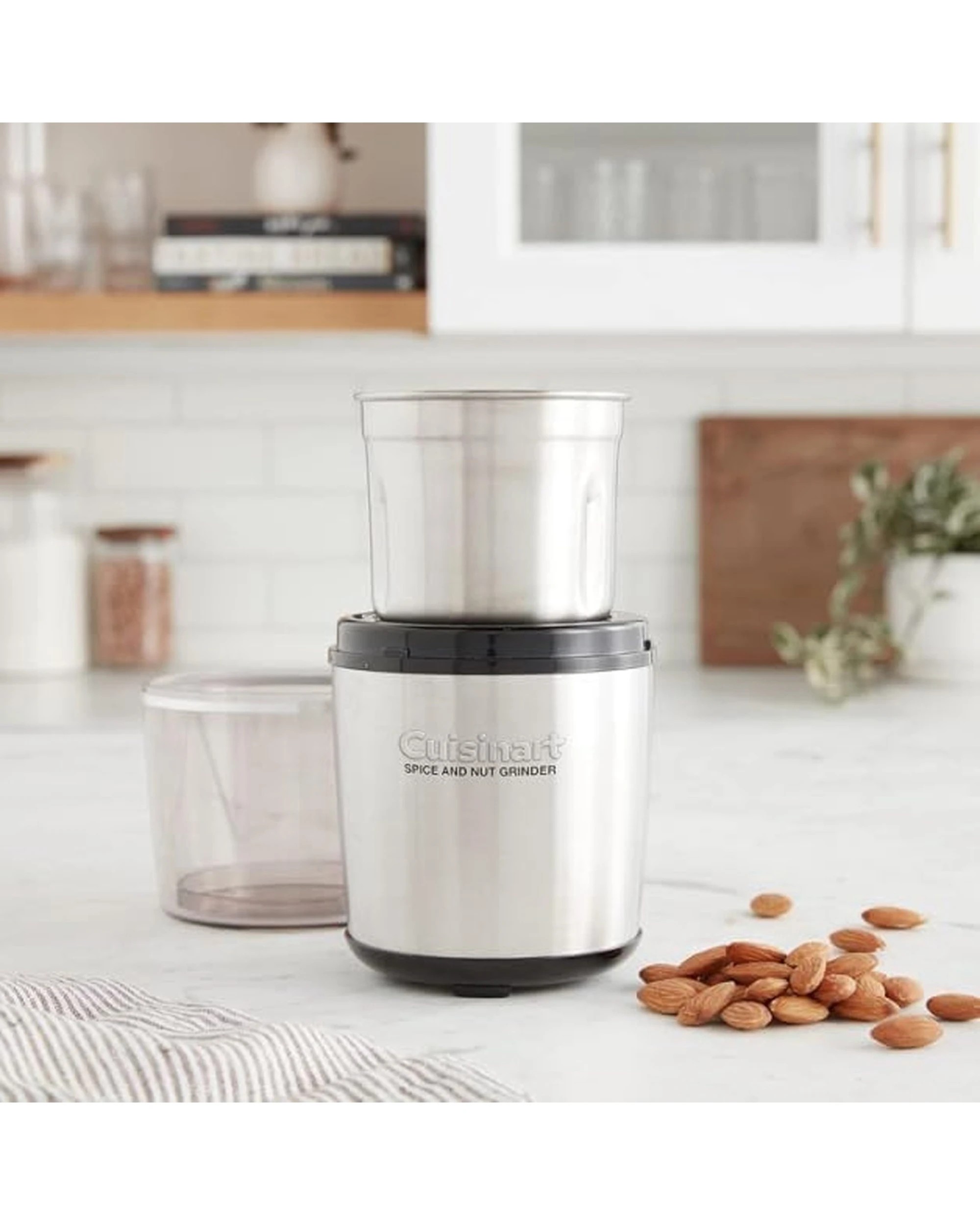 4 Cuisinart SG-10A Nut Spice Grinder Kitchenware Food Preparation 90g - Silver, 4 of 6