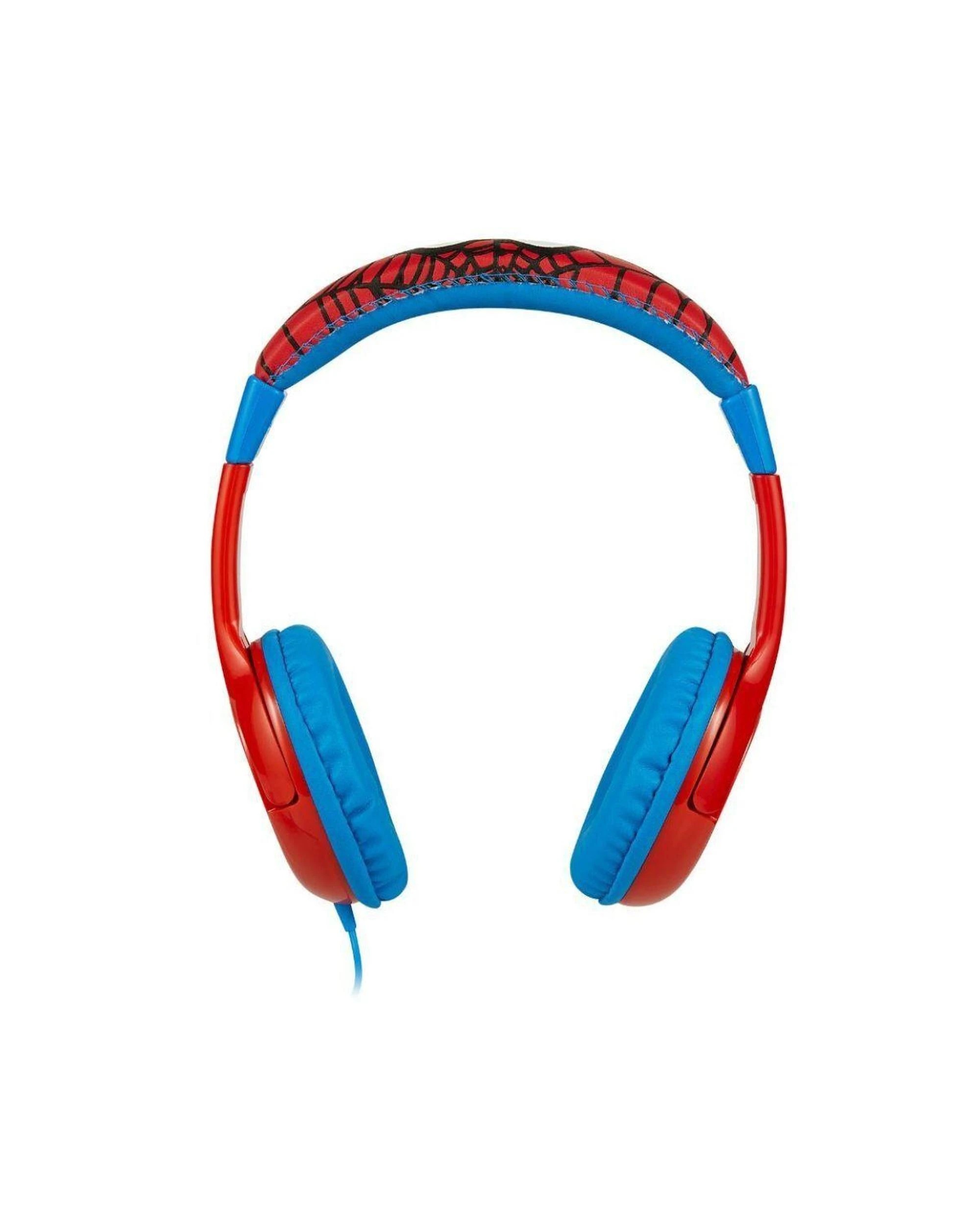 1 MARVEL Spider-Man Auxiliary Headphones with Kid-Friendly Volume Limit, Padded Earcups & Adjustable Headband, 1 of 3