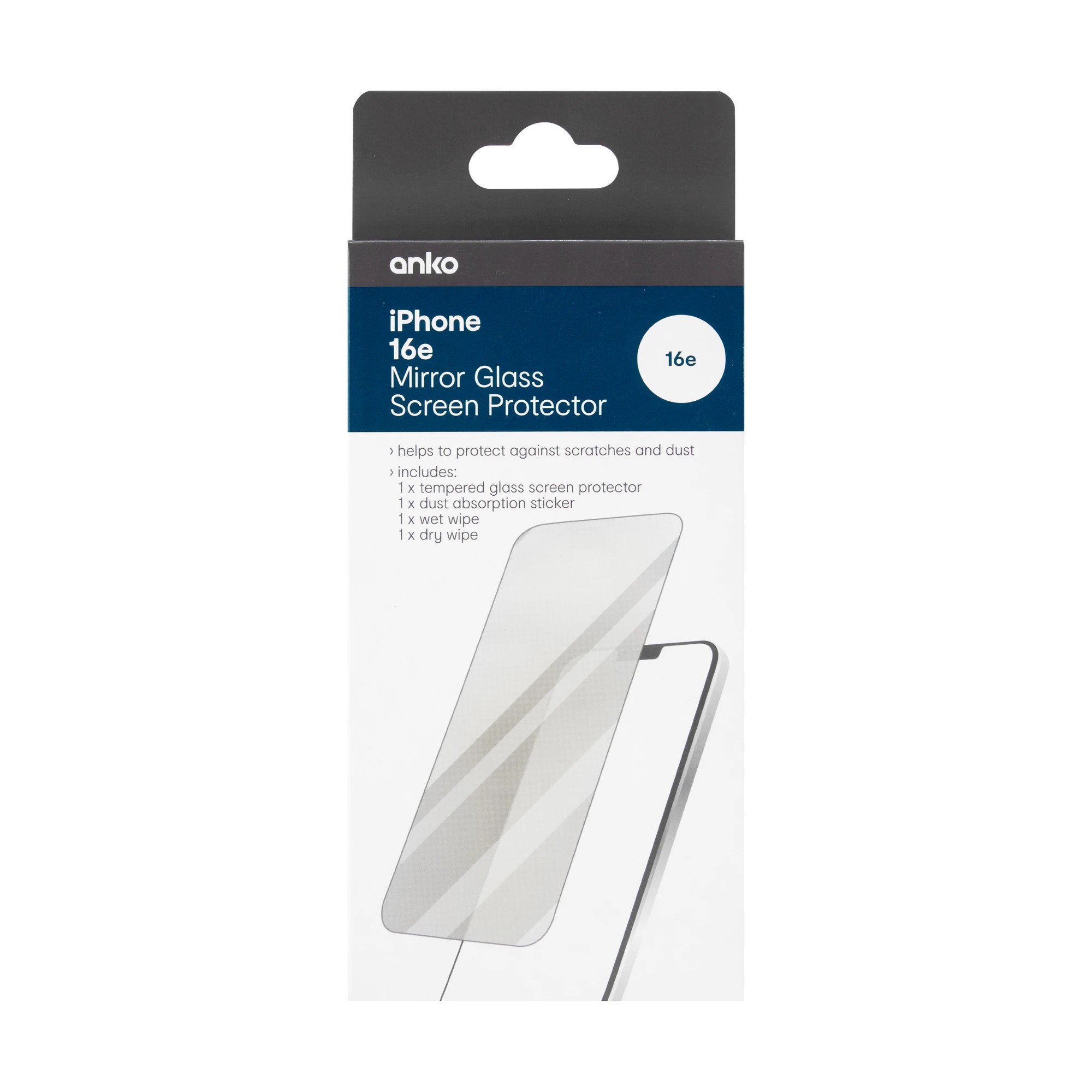 1 iPhone 16e Mirror Glass Protector, 1 of 2
