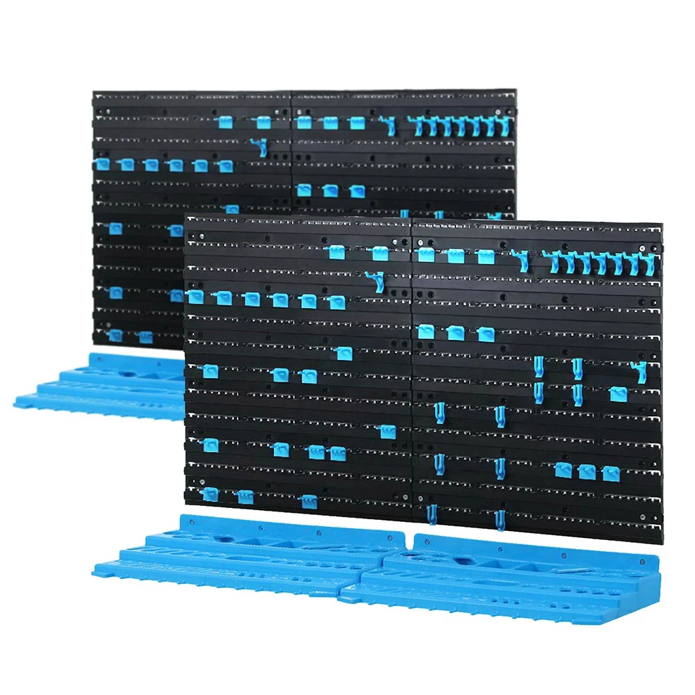 1 Giantz 108 Storage Bin Rack Wall - Multi, 1 of 1