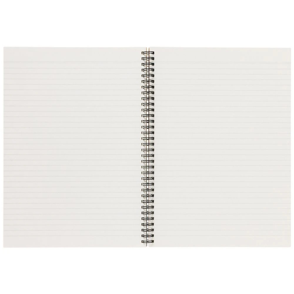 2 Otto A4 Spiral Notebook 200 Page Abstract Blue 4 Pack, 2 of 3