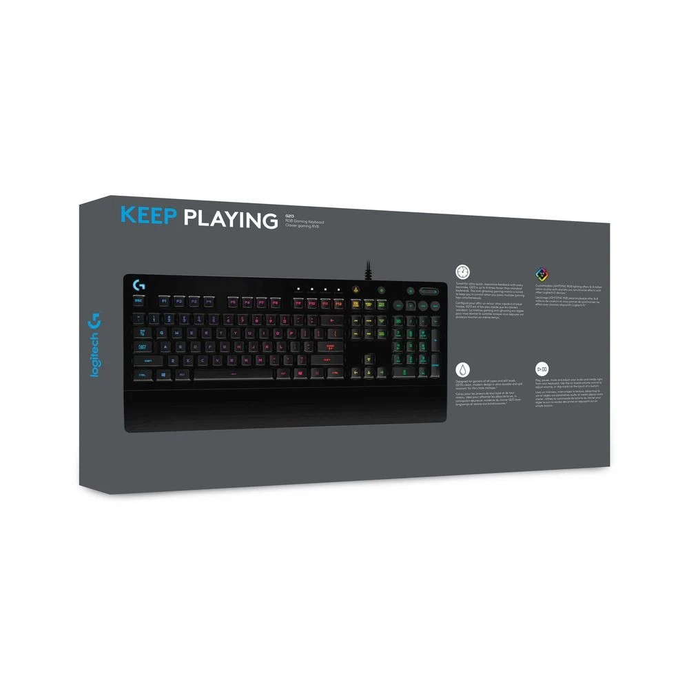 7 Logitech G213 Prodigy Gaming Keyboard, 7 of 9