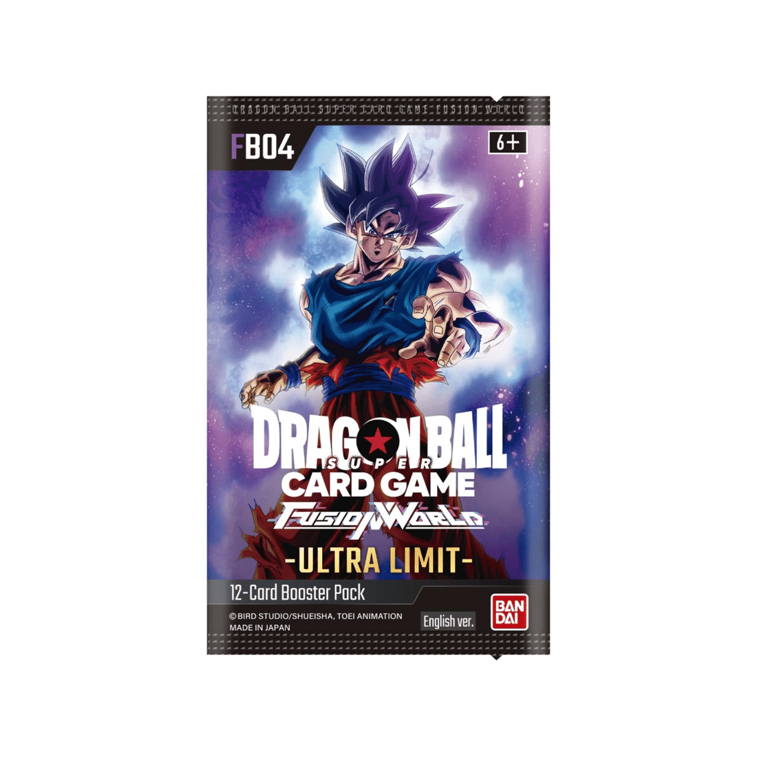 1 Bandai Dragon Ball Super Card Game: Fusion World Ultra Limit Booster Pack - FB04, 1 of 1