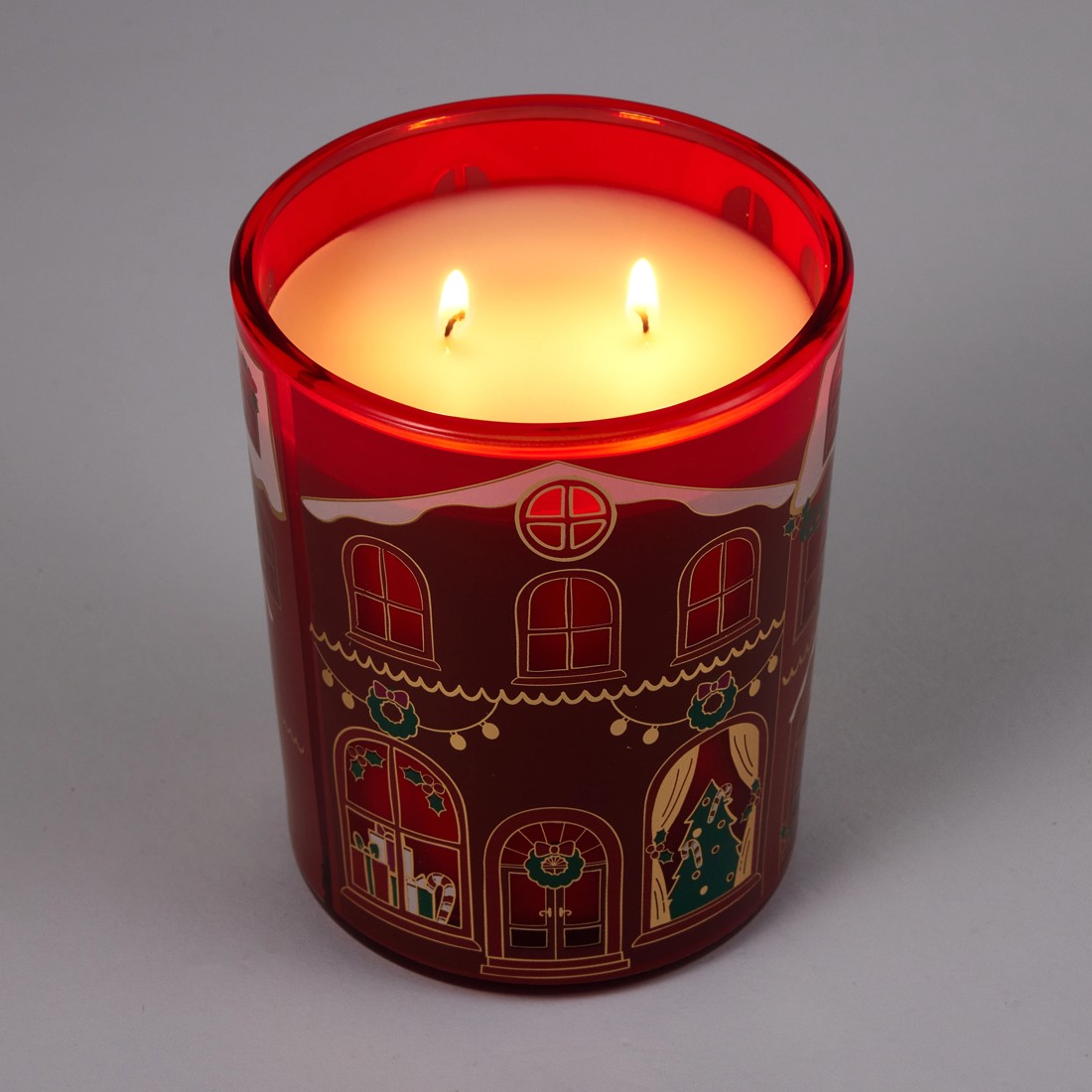 3 Christmas Village Glowing Scene Candle, 3 of 7