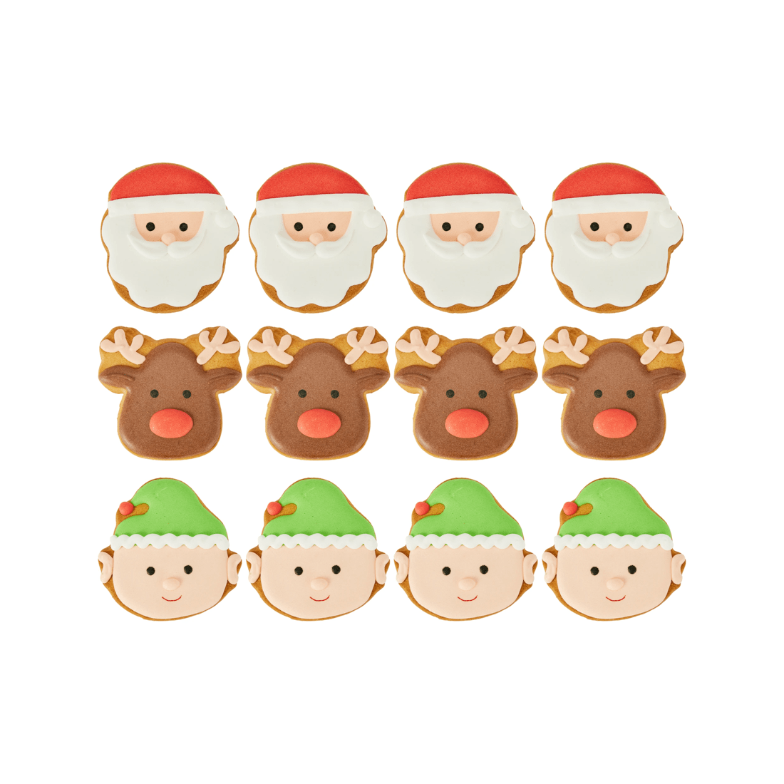 2 Christmas Character Cookies 120g - Assorted, 2 of 3