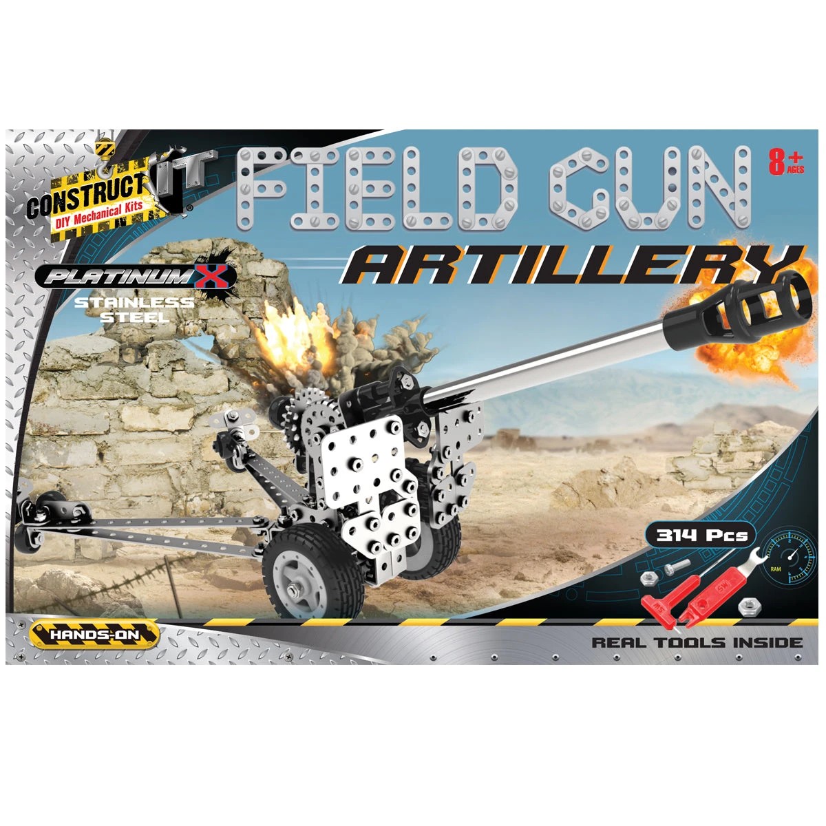 4 Construct-It Field Gun Artillery, 4 of 5
