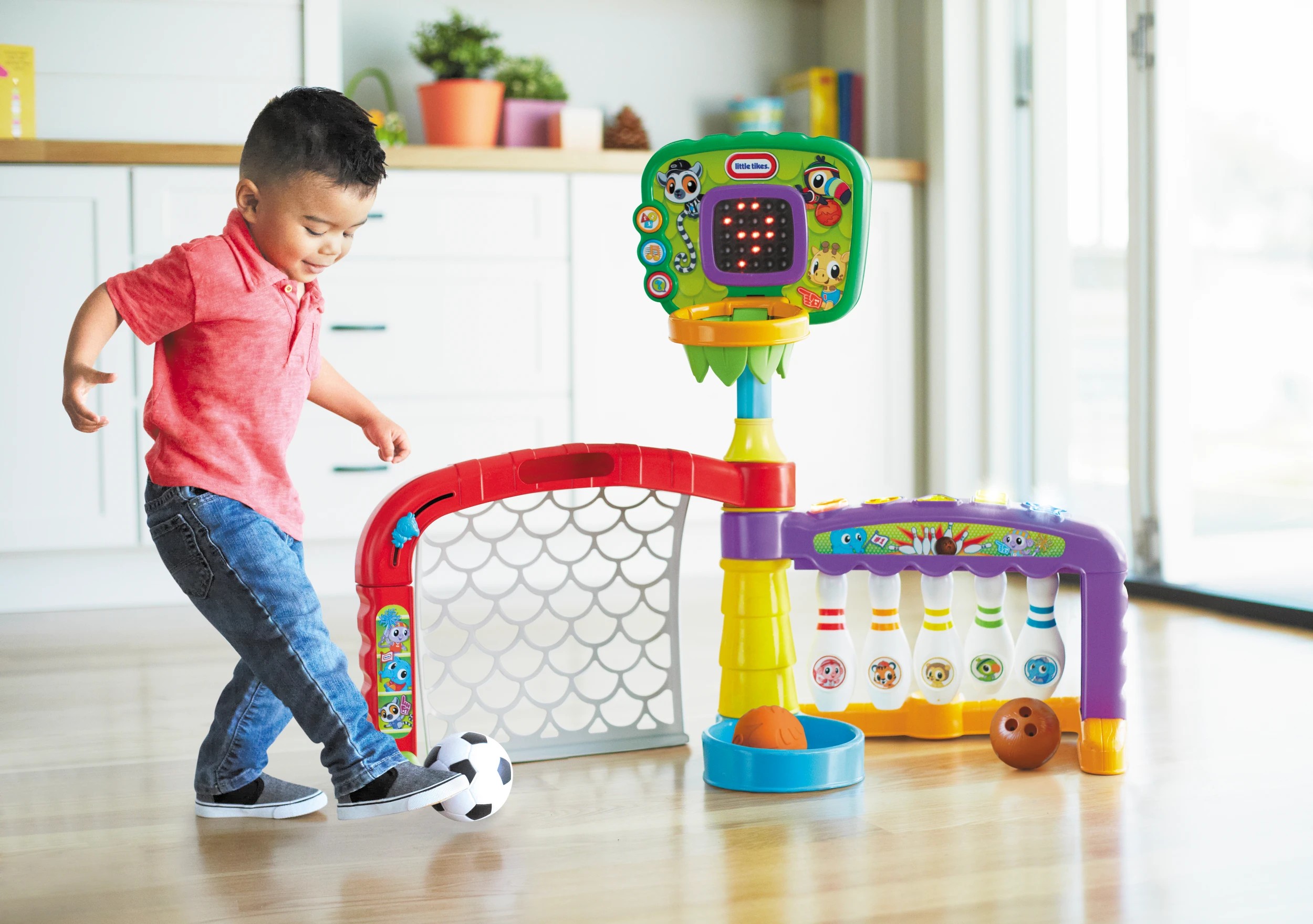 1 Little Tikes Light 'n Go 3-in-1 Sports Zone - Multi, 1 of 10