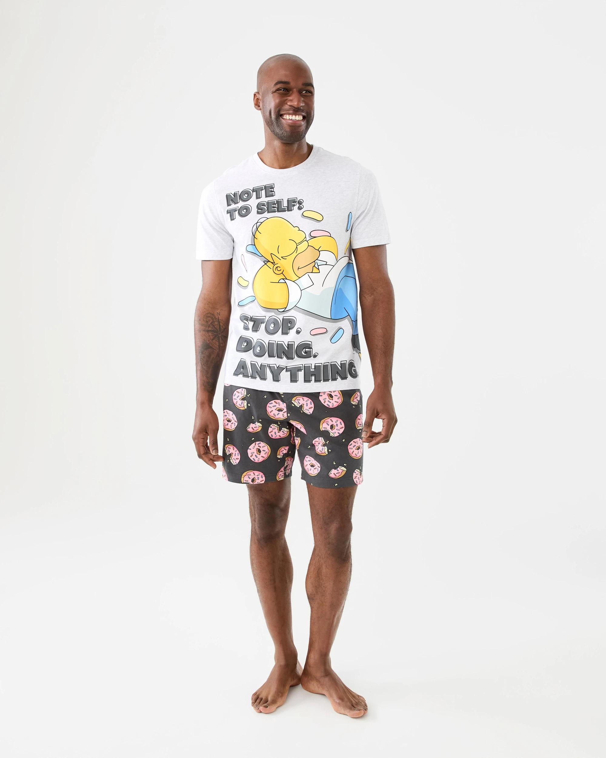 8 The Simpsons License Sleep Pyjama Set Notetoself, 8 of 8