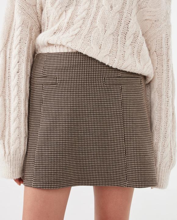 Urban Classics Gonna Corta A Quadri Donna - Minigonna Stile British Check, Vestibilità Normale, Con Cerniera, Perfetta Per Look Punk E Streetwear