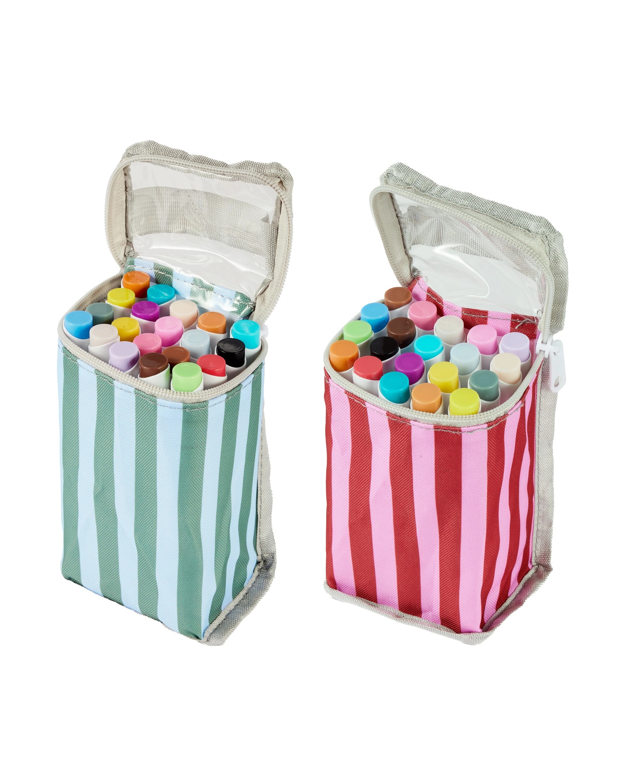 1 20 Pack Dual-Tip Markers with Carrying Case - Assorted, 1 of 8