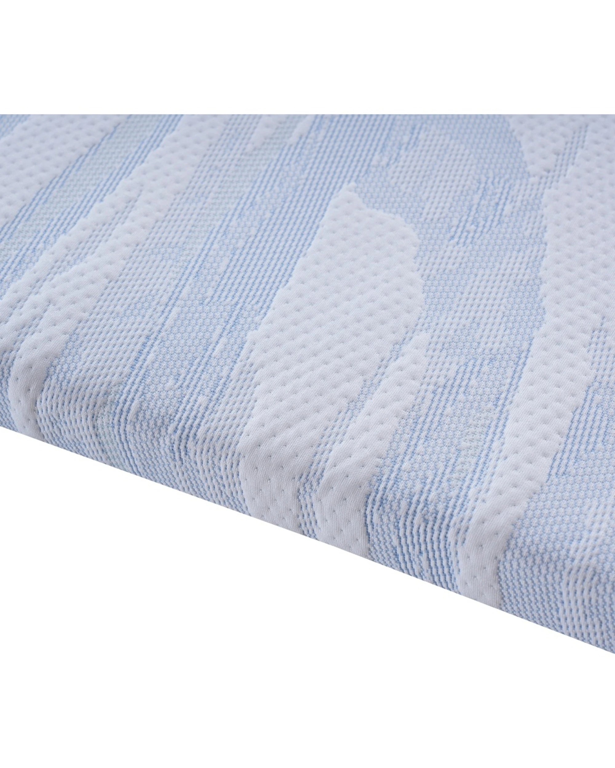 3 Bedding co Cooling Air Memory Foam Mattress Topper Super King - Blue, 3 of 8