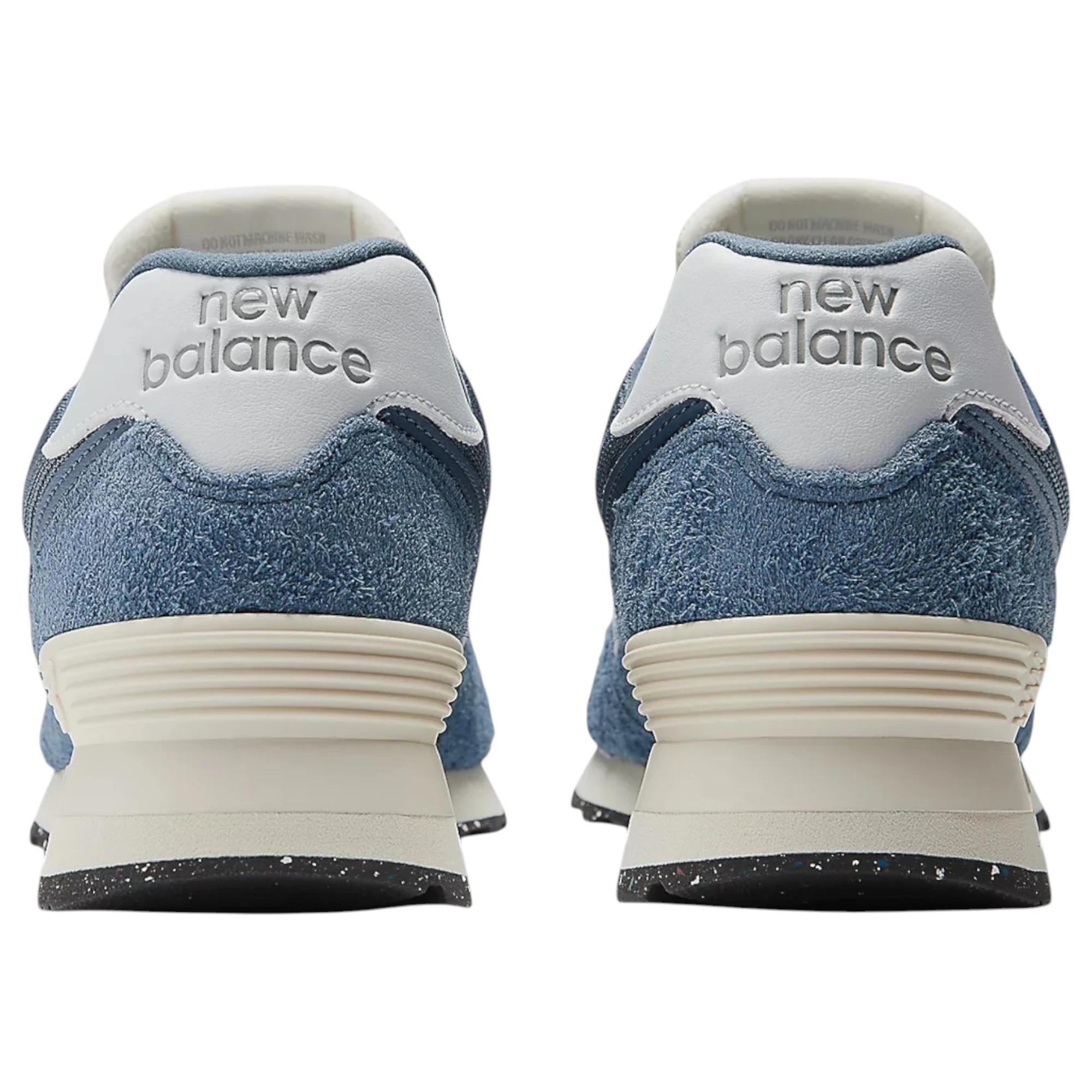 5 New Balance Mens 574 Vintage Indigo Blue Athletic Shoes INDIGO BLUE, 5 of 6