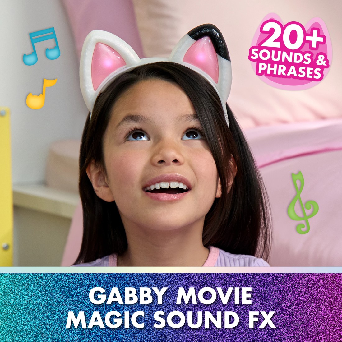 5 DreamWorks Gabby's Dollhouse The Movie: Meow-mazing Interactive Ears Toy, 5 of 7