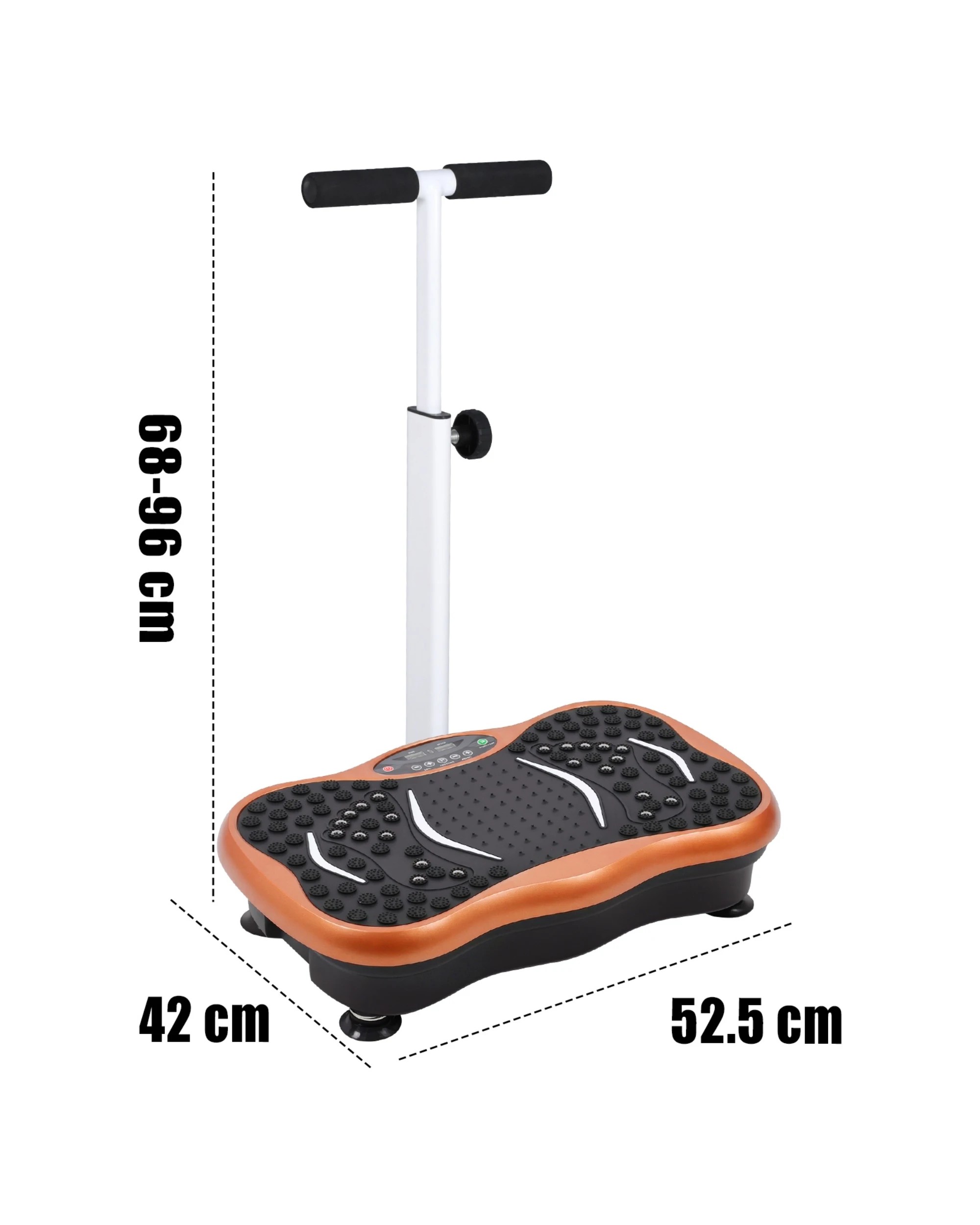 7 Advwin Vibration Plate Exercise Machine with Handle - Gold, 7 of 7