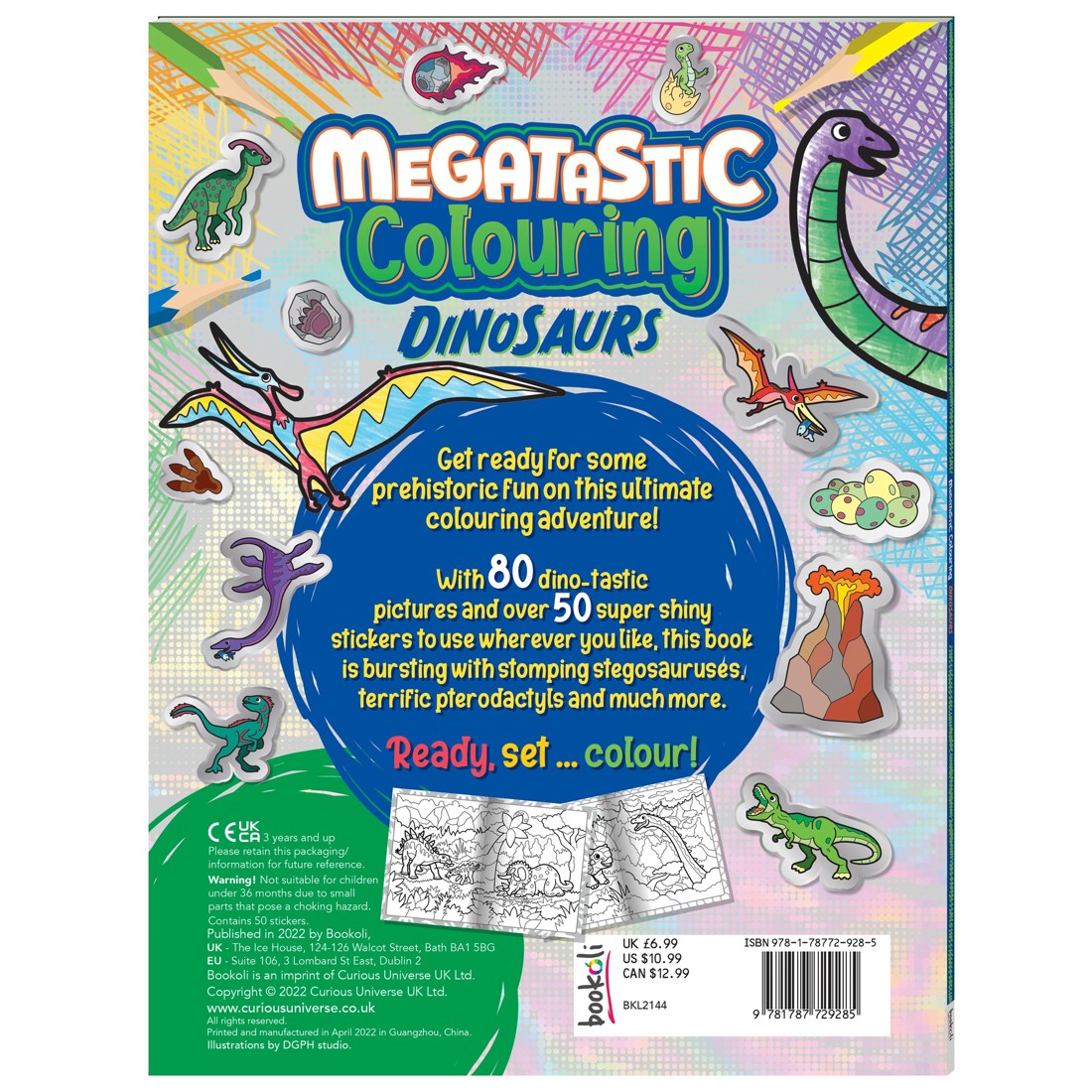 2 Megatastic Colouring: Animals - Book, 2 of 5