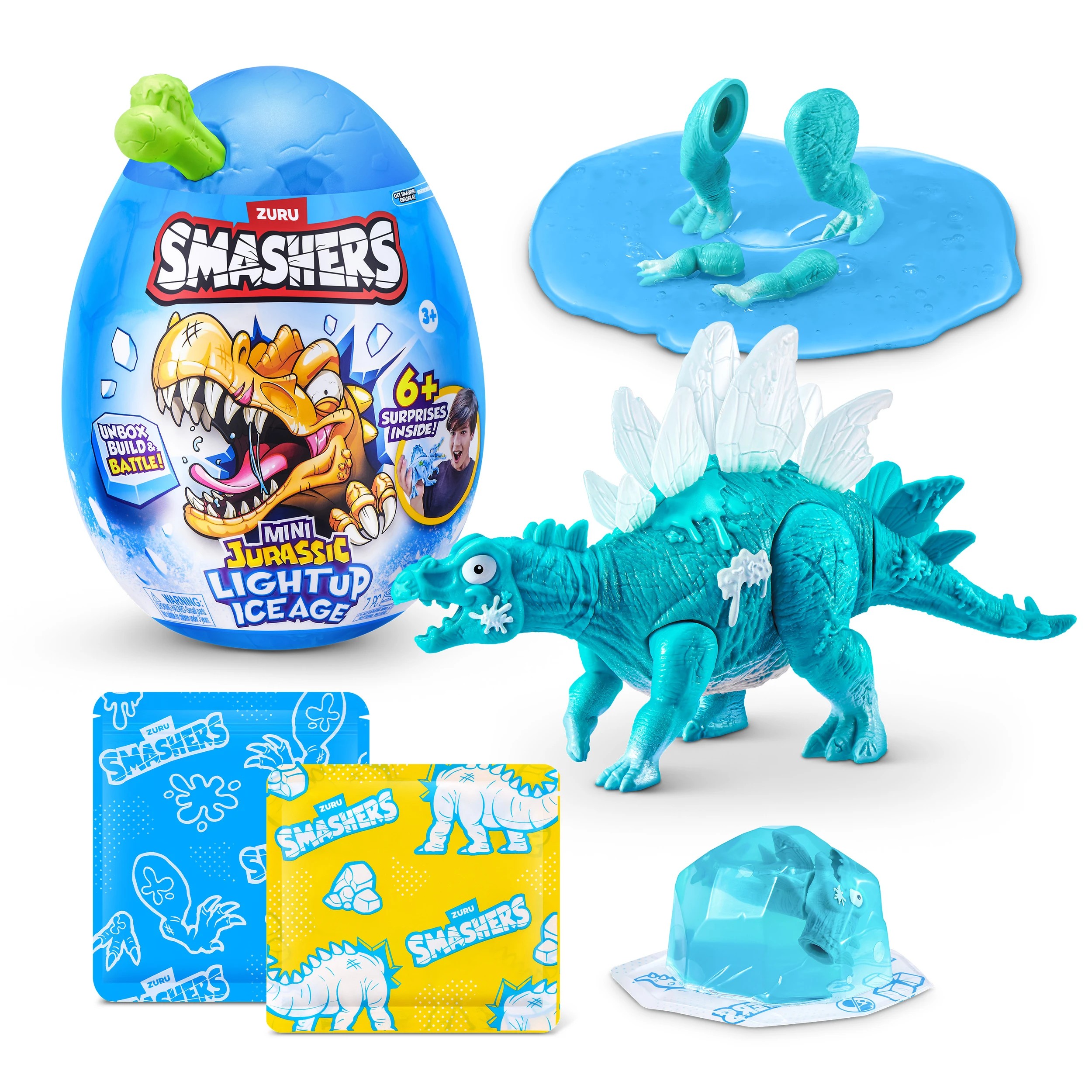 2 Smashers Jurrassic Ice Age Mini Egg by ZURU, 2 of 7