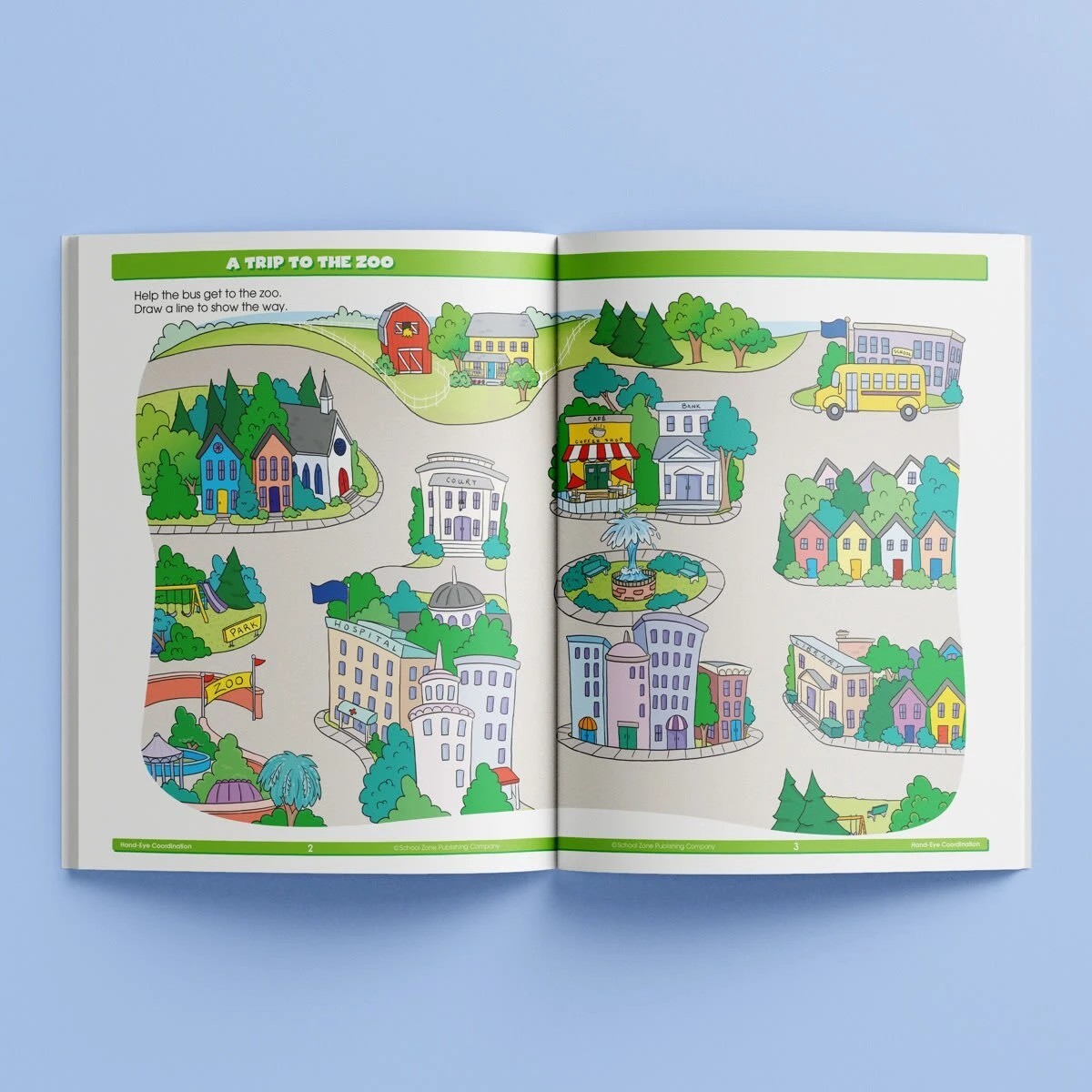 2 School Zone The Basics Series: Kindergarten Basics - Book, 2 of 5