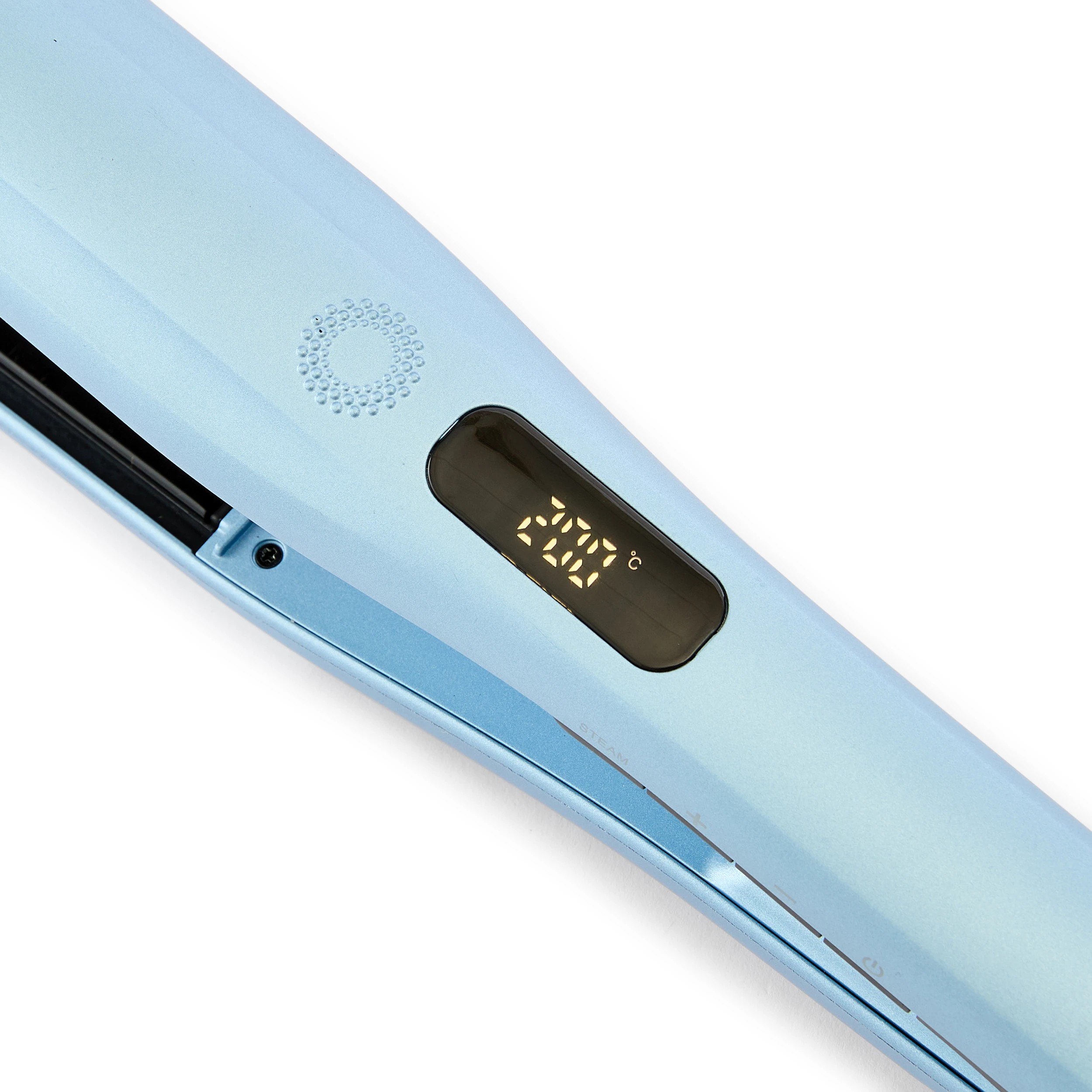 4 Steam Hair Straightener - Blue, 4 of 10