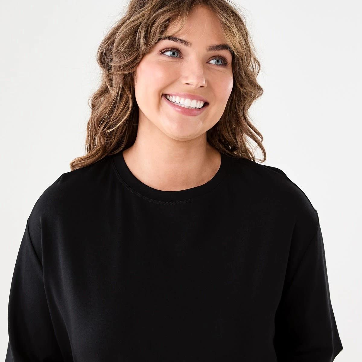 4 Short Sleeve Elevated T-shirt Black, 4 of 5