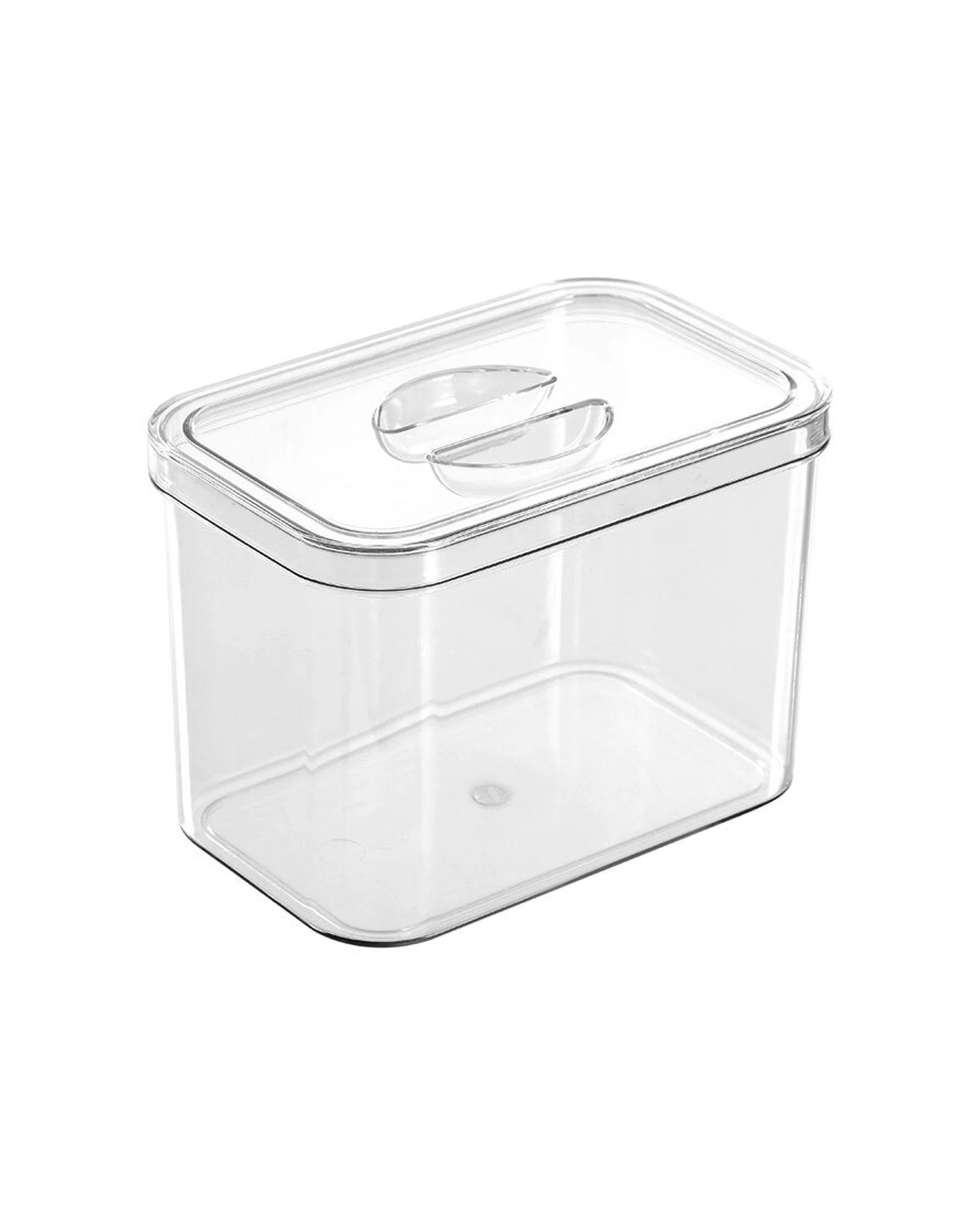 6 Boxsweden Crystal 4 Piece Storage Container Clip Lock Lid 2x1L 1x2.15L 1x5.4L, 6 of 7