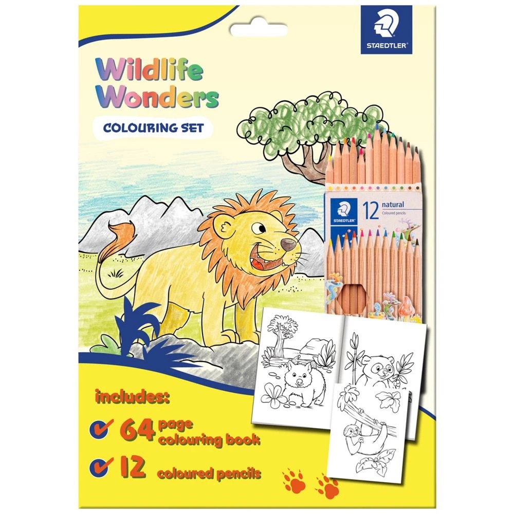 1 Staedtler Colouring Set Wildlife Wonders, 1 of 4