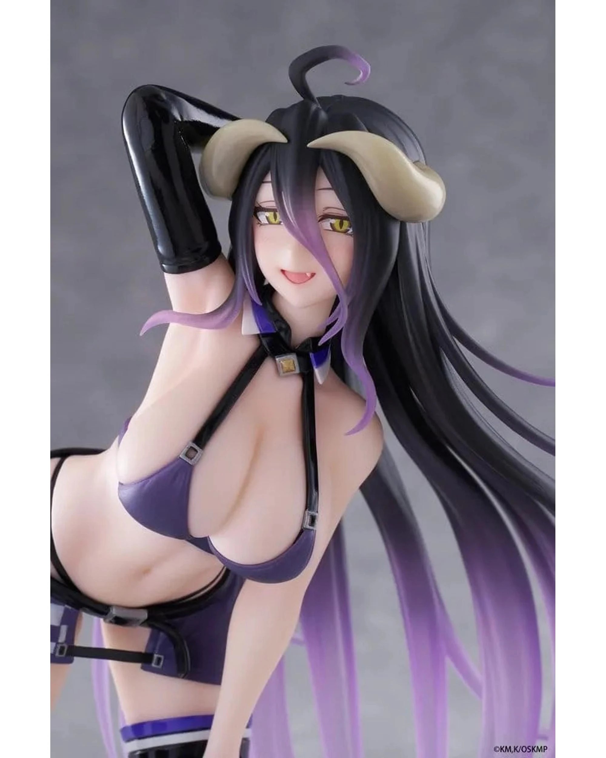 6 Overlord Albedo Grid Girl Version Coreful Figure, 6 of 6