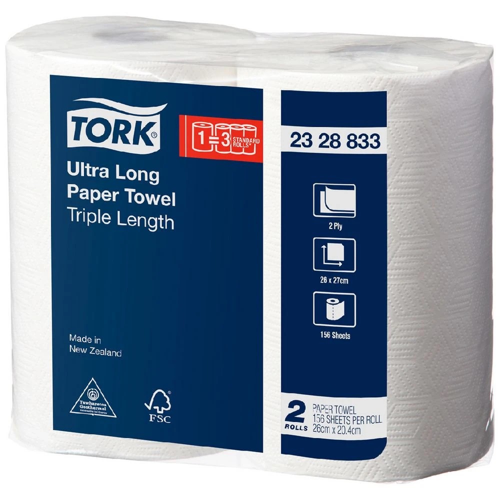 1 Tork Ultra Long Kitchen Towel Roll 2 Pack, 1 of 1