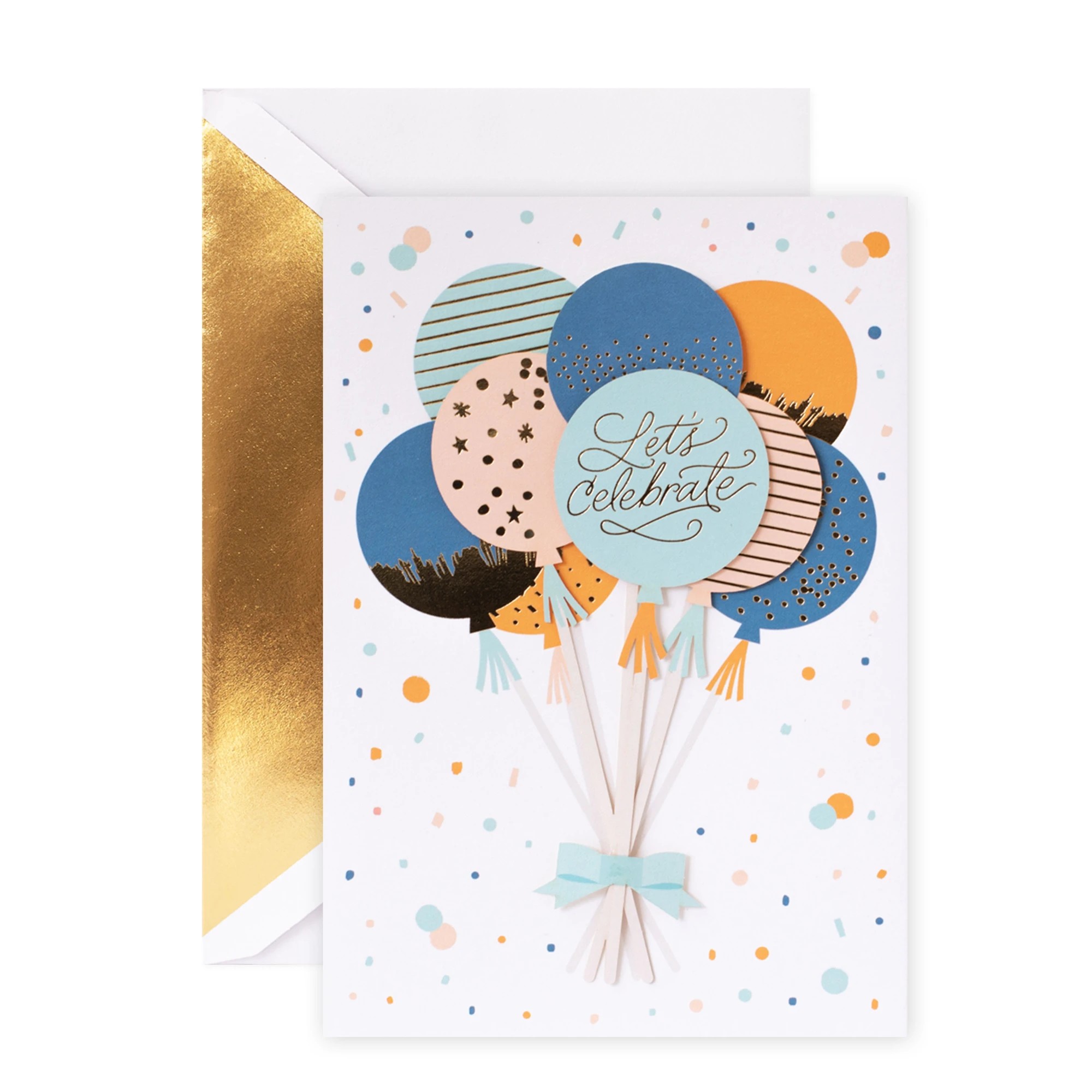 1 Hallmark's Signature Birthday Card - Let's Celebrate, 1 of 3