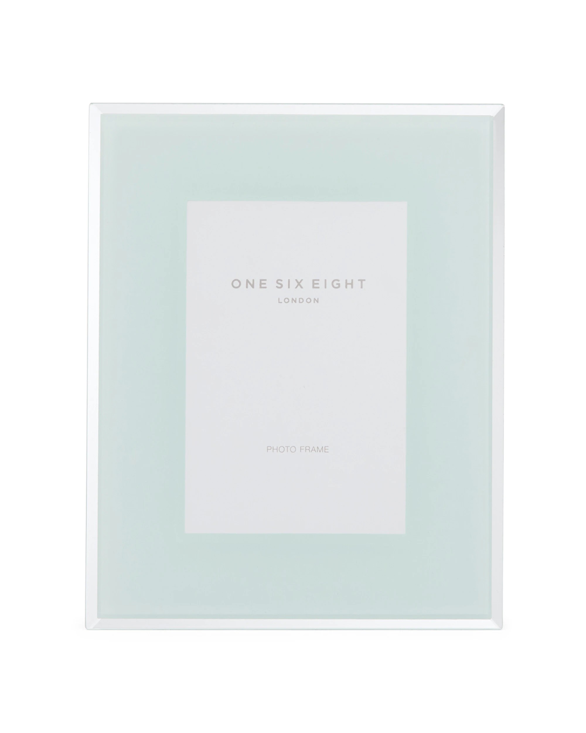 1 One Six Eight London Clara Glass Photo Frame - 6 x 4 - Mint - Green, 1 of 2