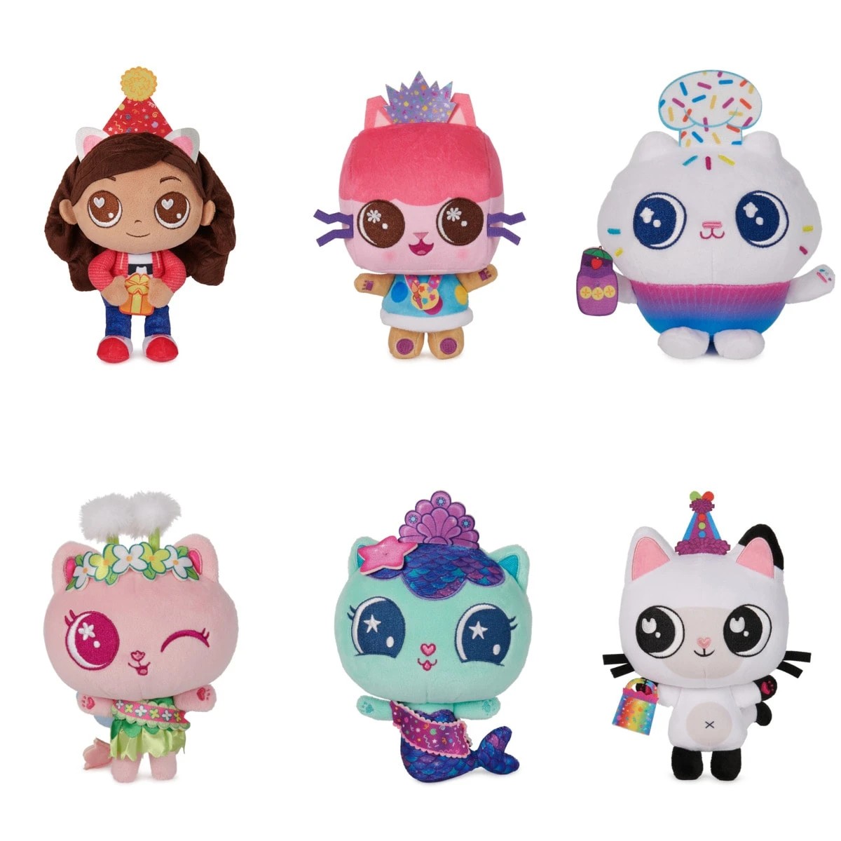 1 Gabby's Dollhouse Celebration Plush Toy - Assorted, 1 of 10