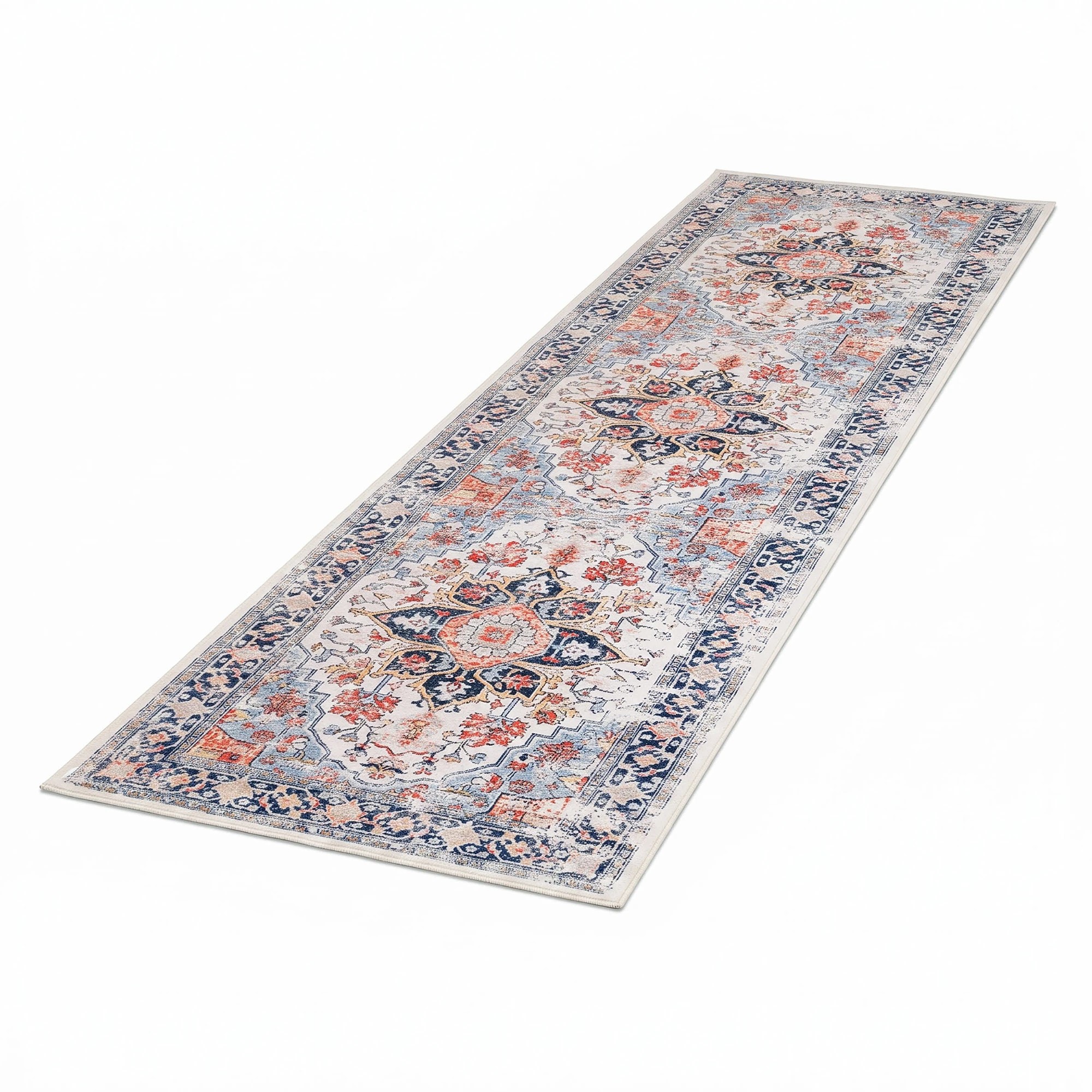 1 Artiss 80 x 300 cm Hallway Runner Rugs for Living Room 0.5cm Washable Non-Slip - Multi, 1 of 10