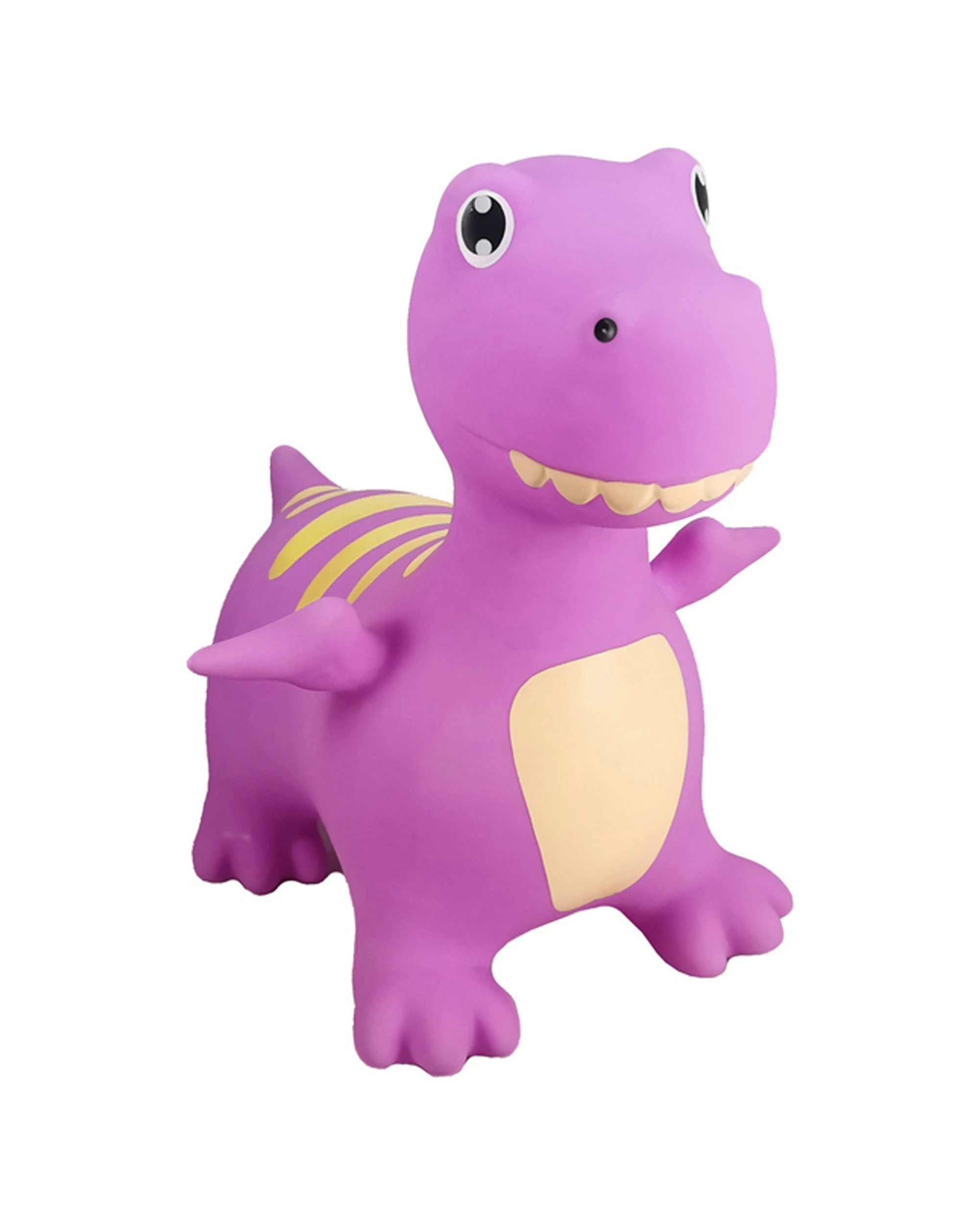 1 Kaper Kidz Bouncy Rider Periwinkle The T-rex Inflatable Ride-on Kids Toy 12m+ - Purple, 1 of 9